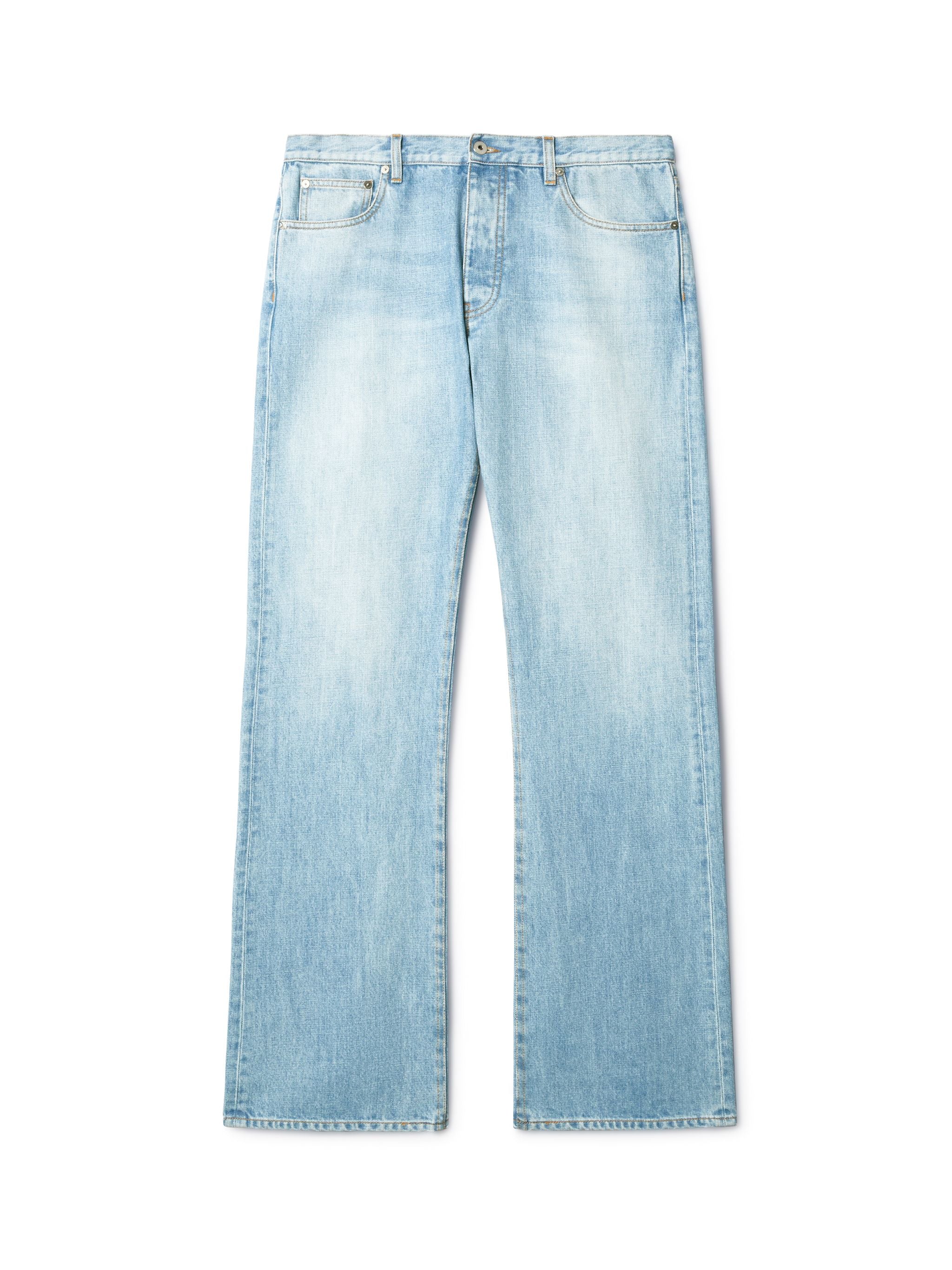 Off-White Fresco Diag Relaxed Jeans Blue