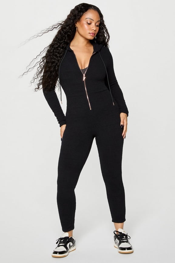 Fabletics Pet Me Heart Pocket Onesie