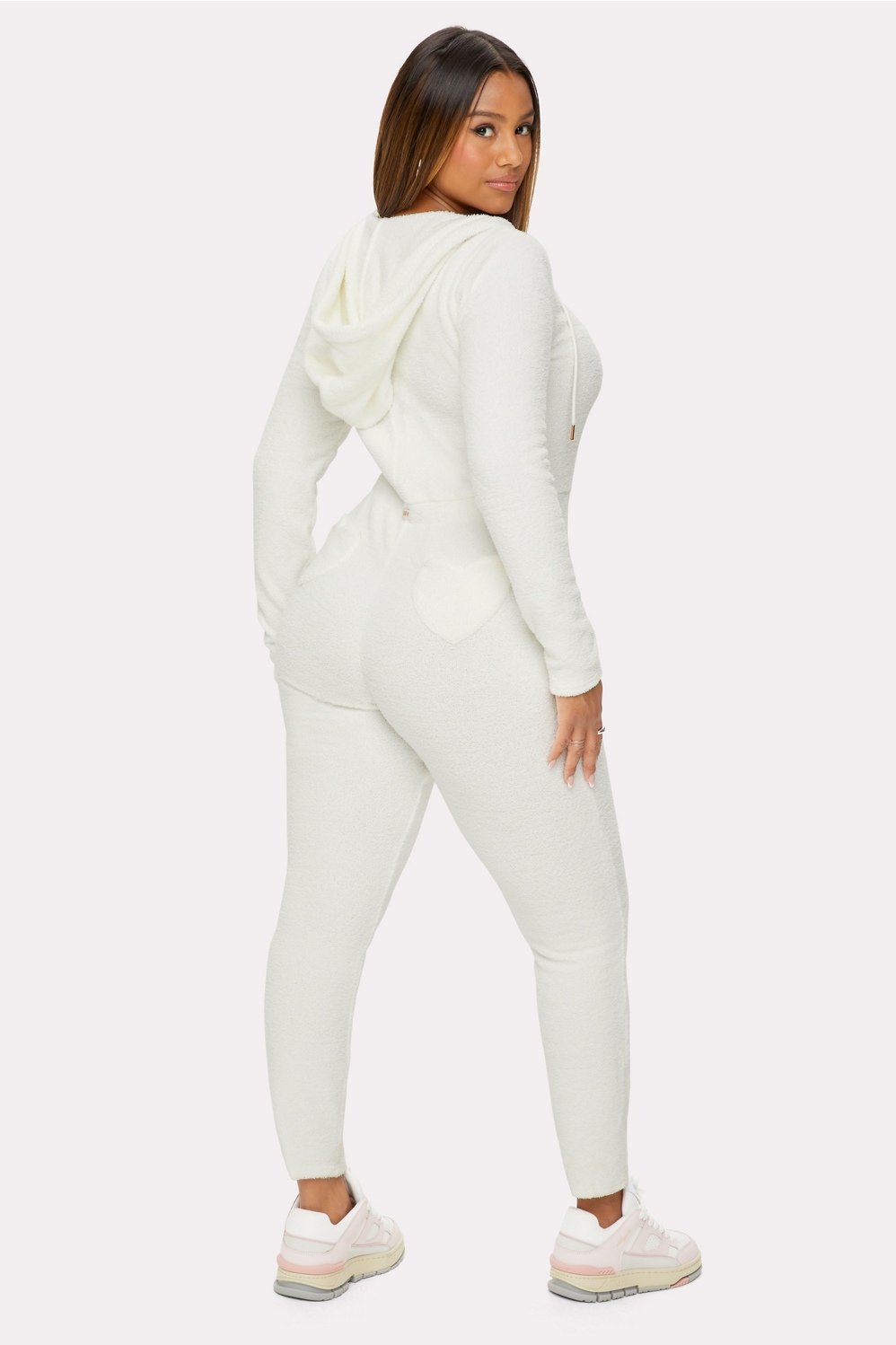 Fabletics Pet Me Heart Pocket Onesie