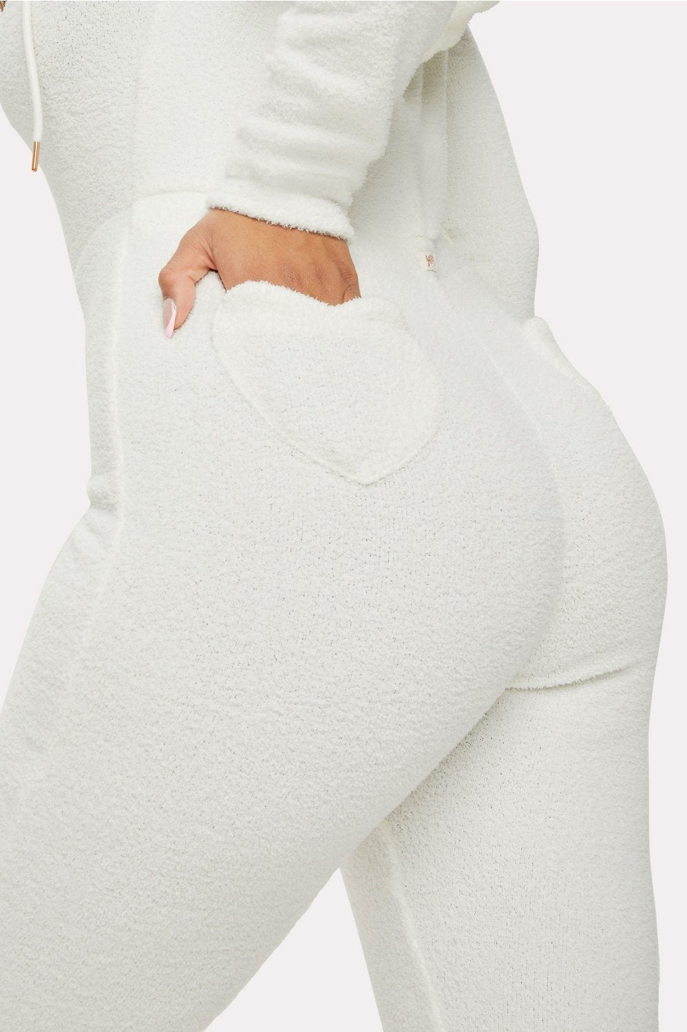 Fabletics Pet Me Heart Pocket Onesie