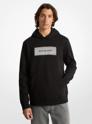 Michael Kors Logo Cotton Blend Hoodie BLACK