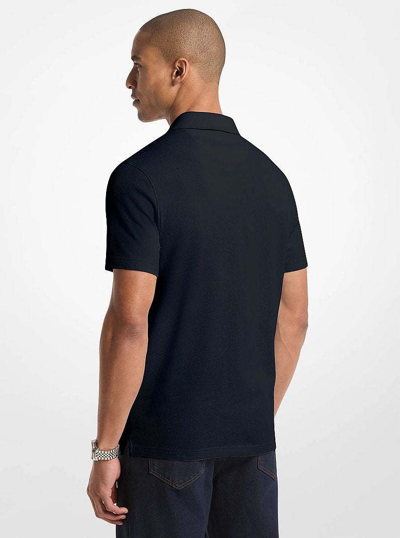 Michael Kors Pima Cotton Piqu Polo Shirt MIDNIGHT