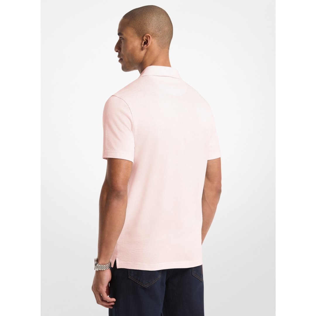 Michael Kors Pima Cotton Piqu Polo Shirt POWDER BLUSH