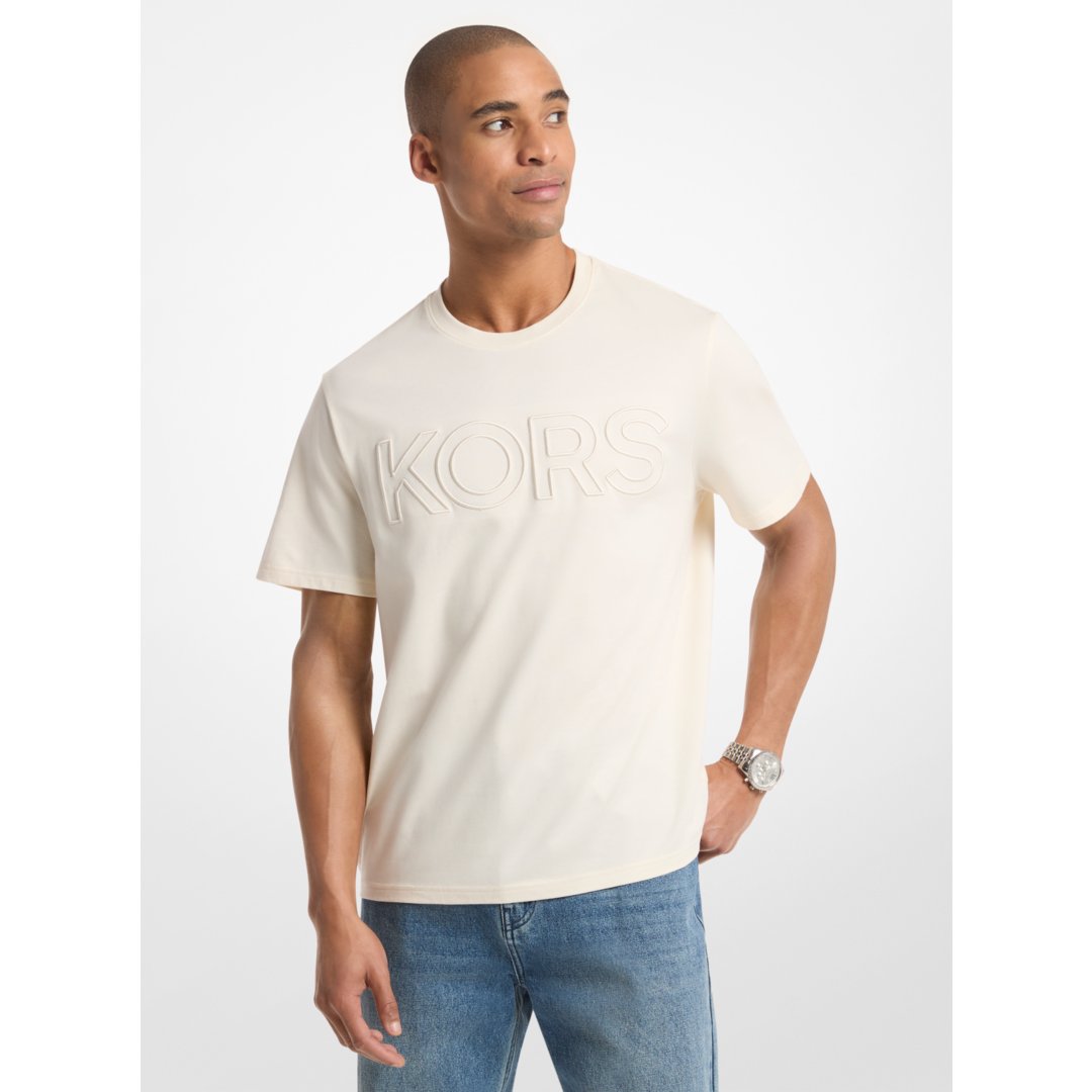 Michael Kors KORS Cotton Jersey T-Shirt BONE