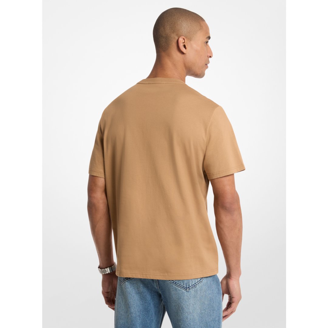 Michael Kors KORS Cotton Jersey T-Shirt DARK CAMEL