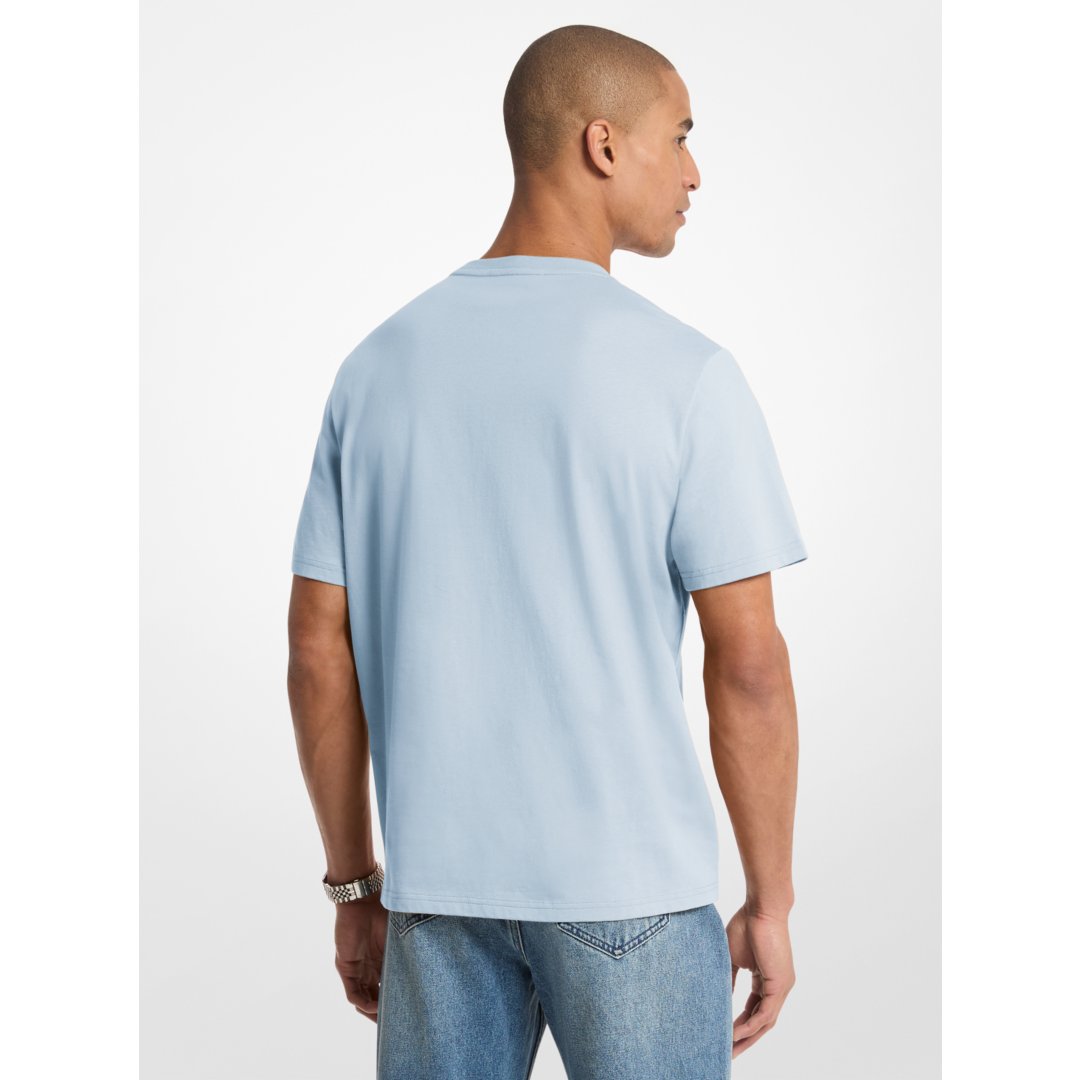 Michael Kors KORS Cotton Jersey T-Shirt PASTEL BLUE
