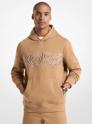 Michael Kors Logo Cotton Hoodie DARK CAMEL