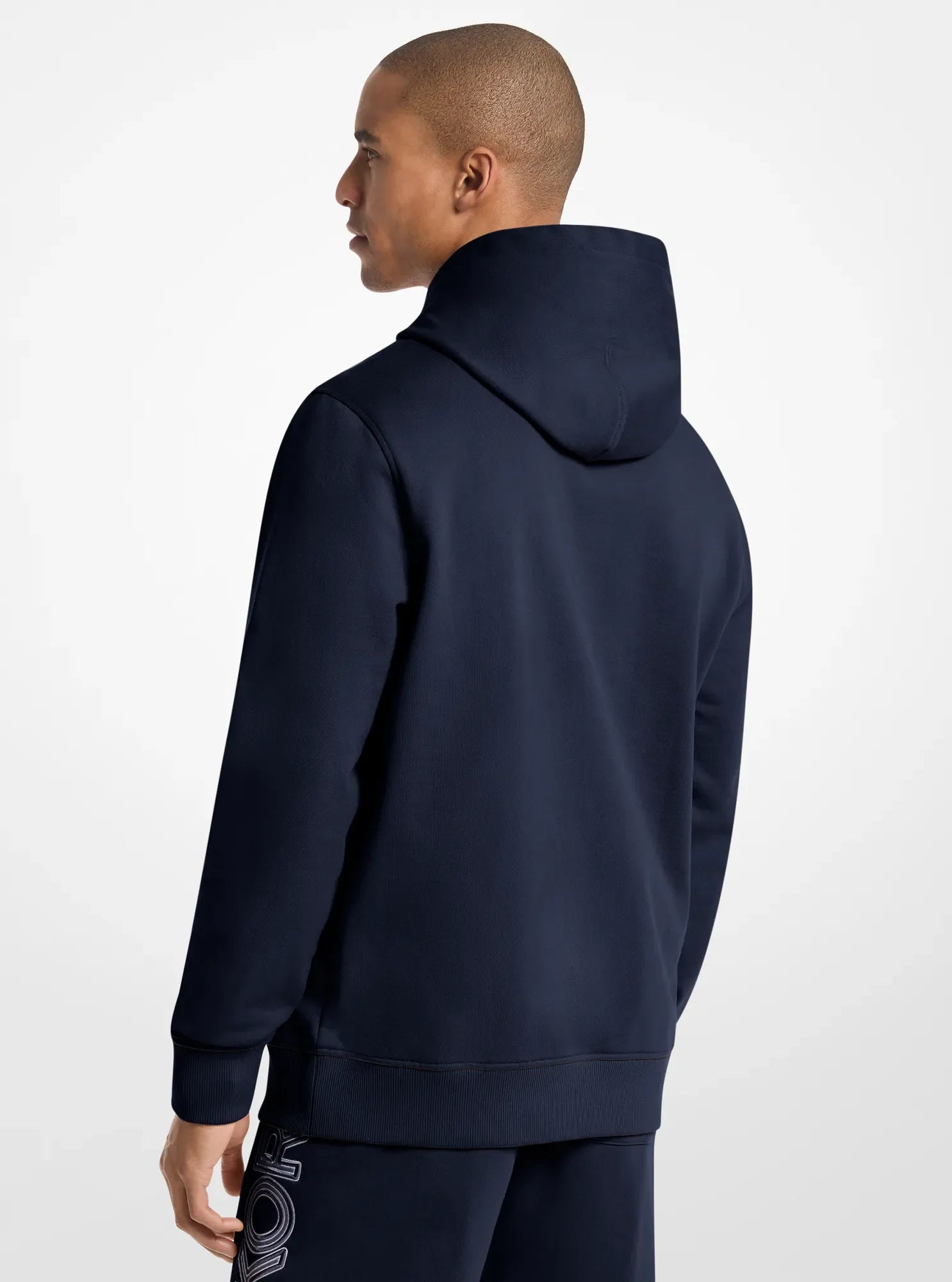 Michael Kors Logo Cotton Hoodie MIDNIGHT
