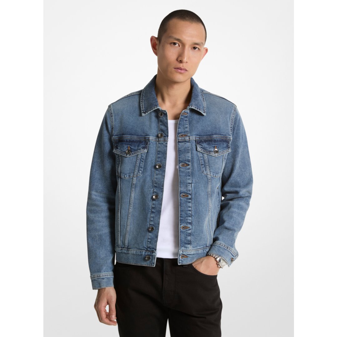 Michael Kors Denim Trucker Jacket MARSHALL