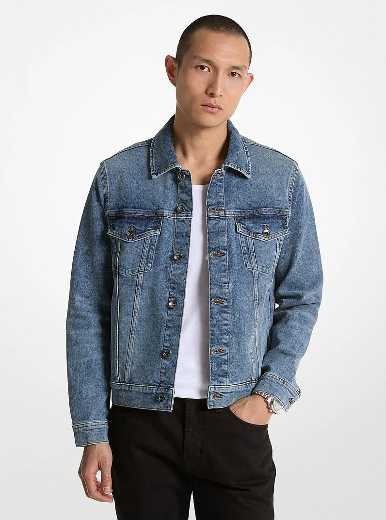Michael Kors Denim Trucker Jacket MARSHALL