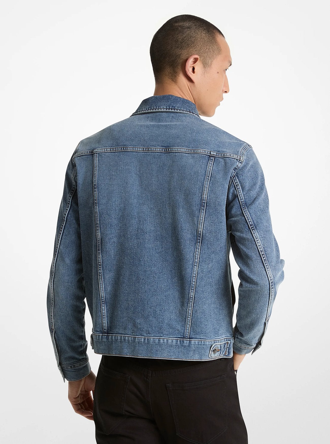 Michael Kors Denim Trucker Jacket MARSHALL