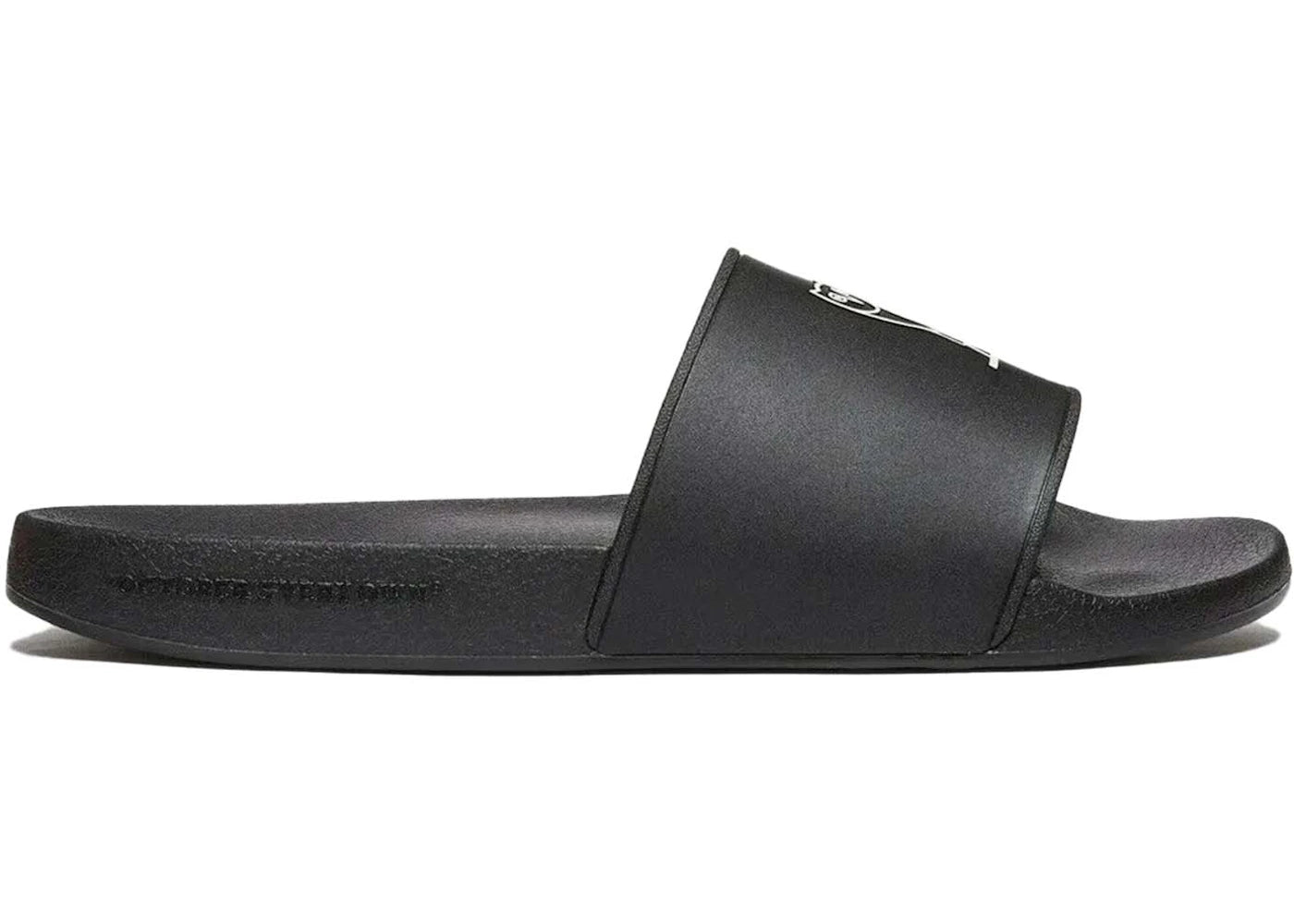 Ovo Slide Black (White Owl)