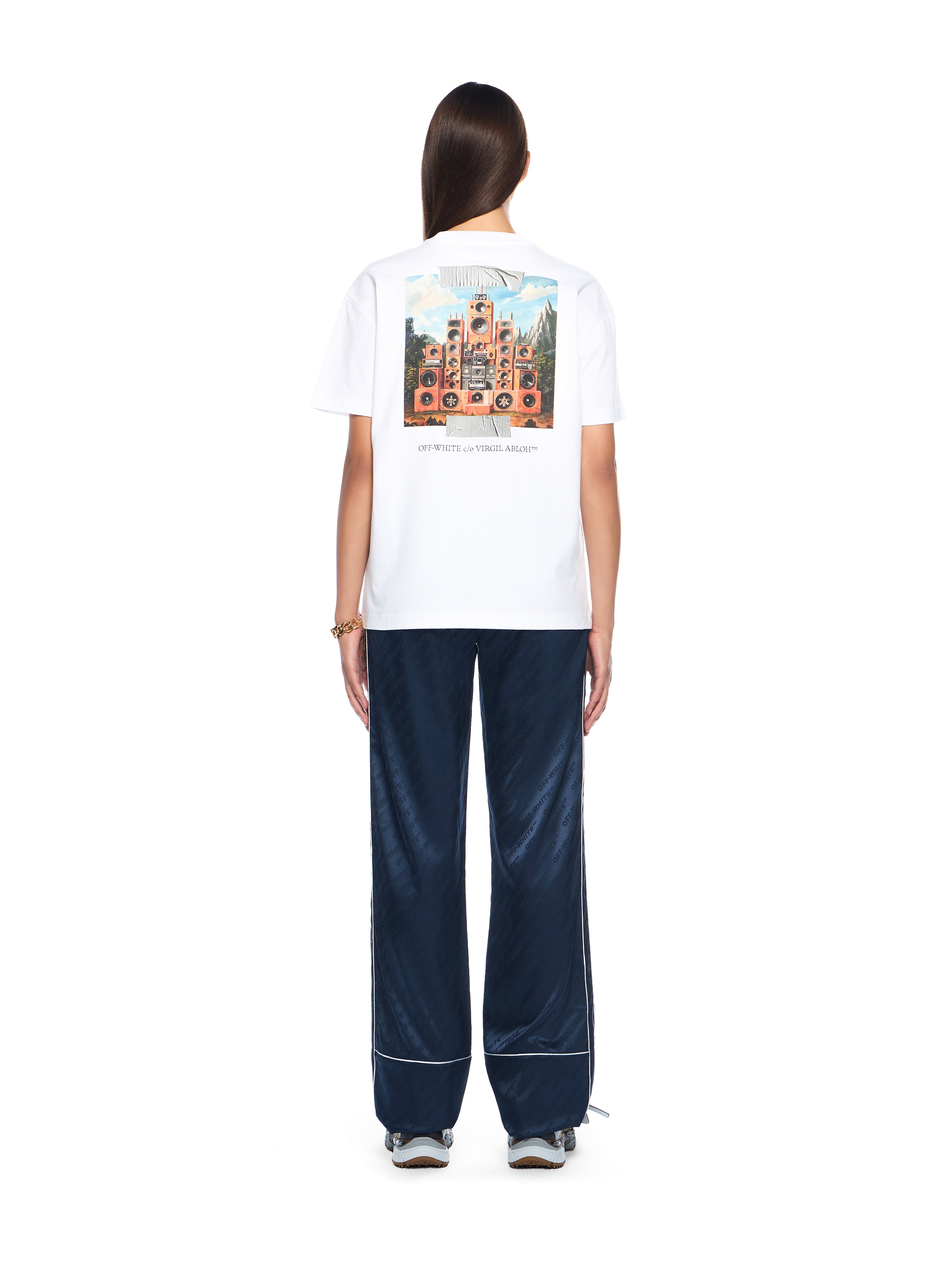 Off-White Soundsystem Tape Regular Tshirt