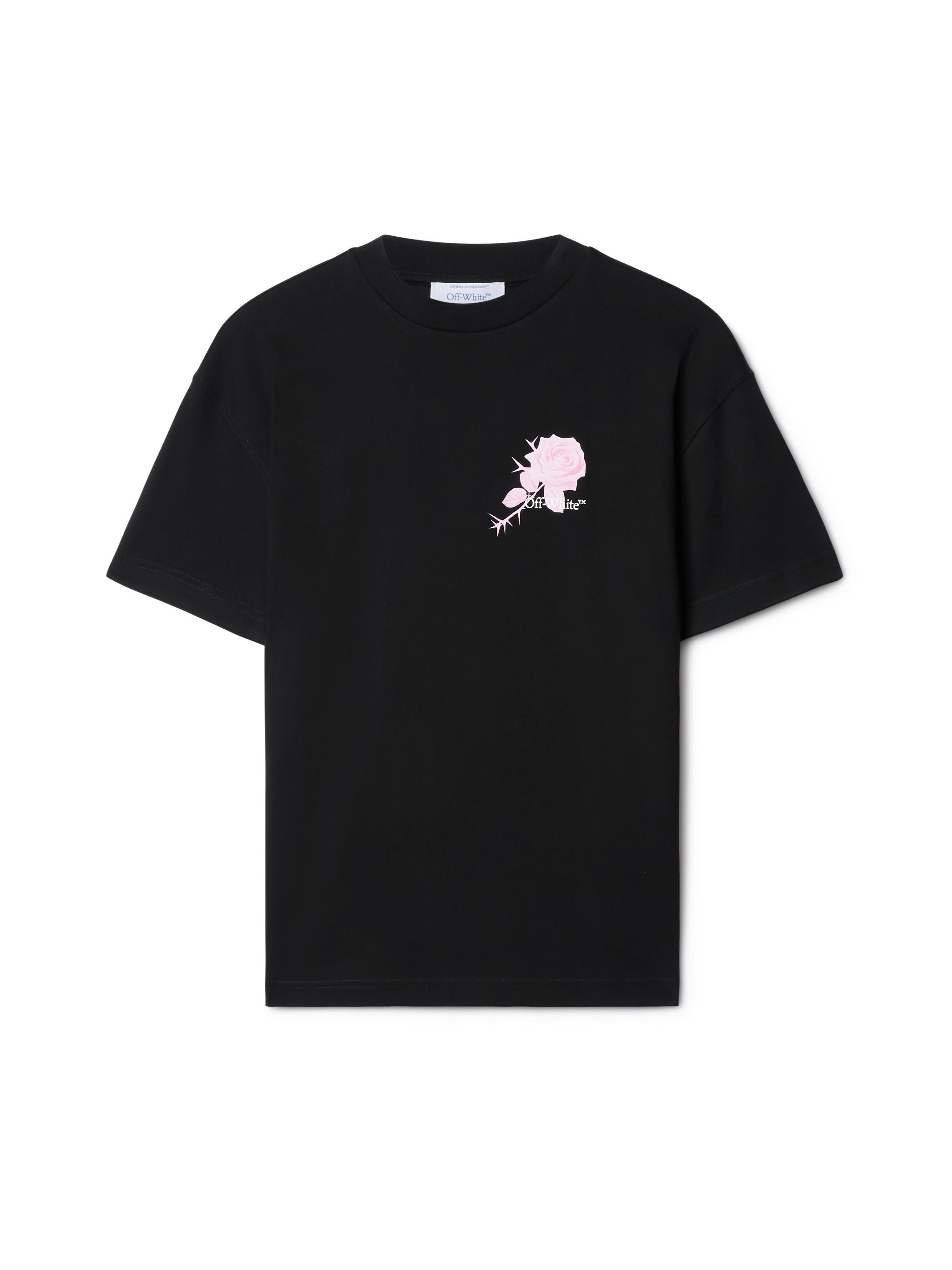 Off-White Roses Arrows Regular Tee Black
