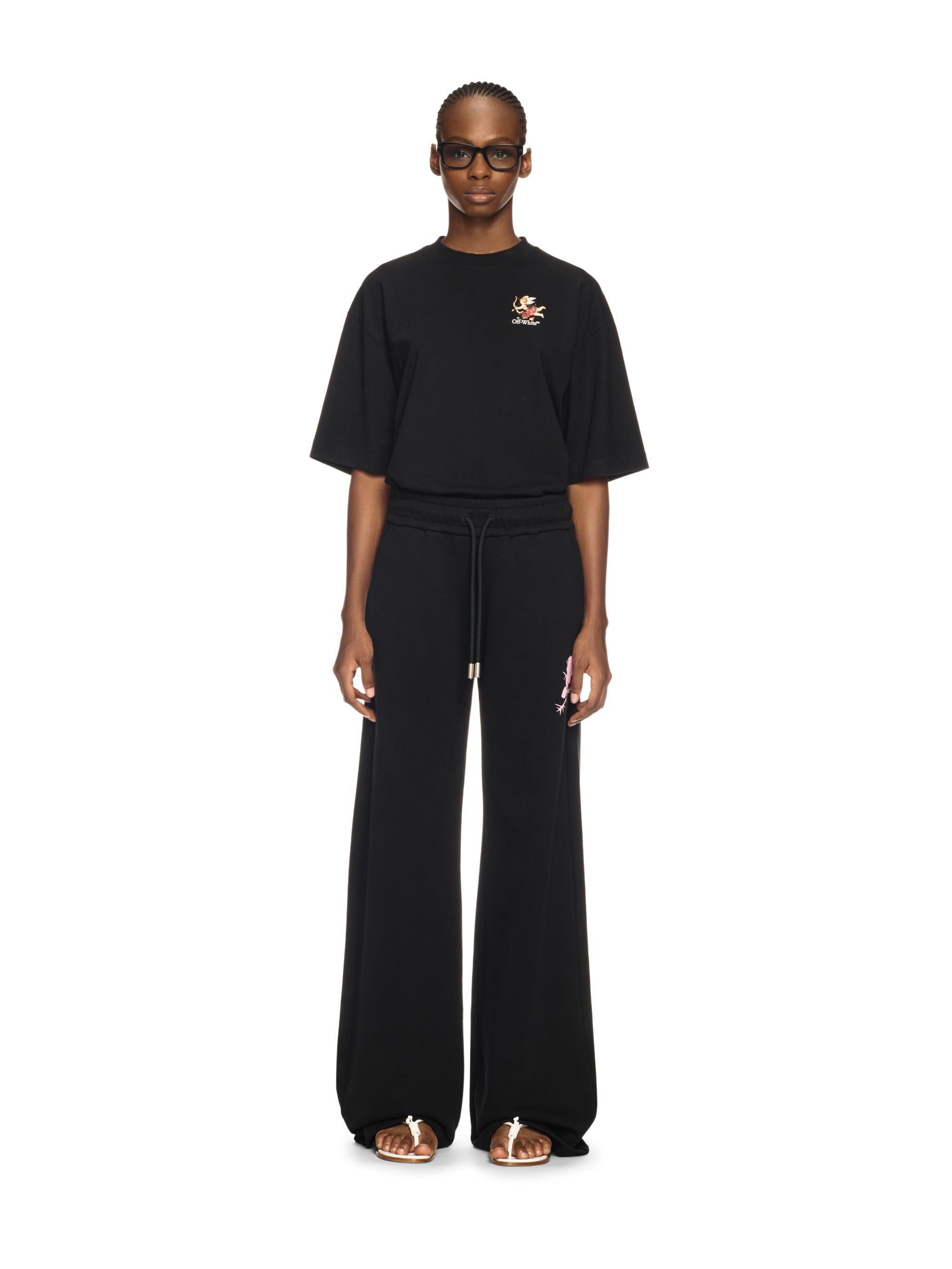 Off-White Fresco Bookish Skate Tee Black