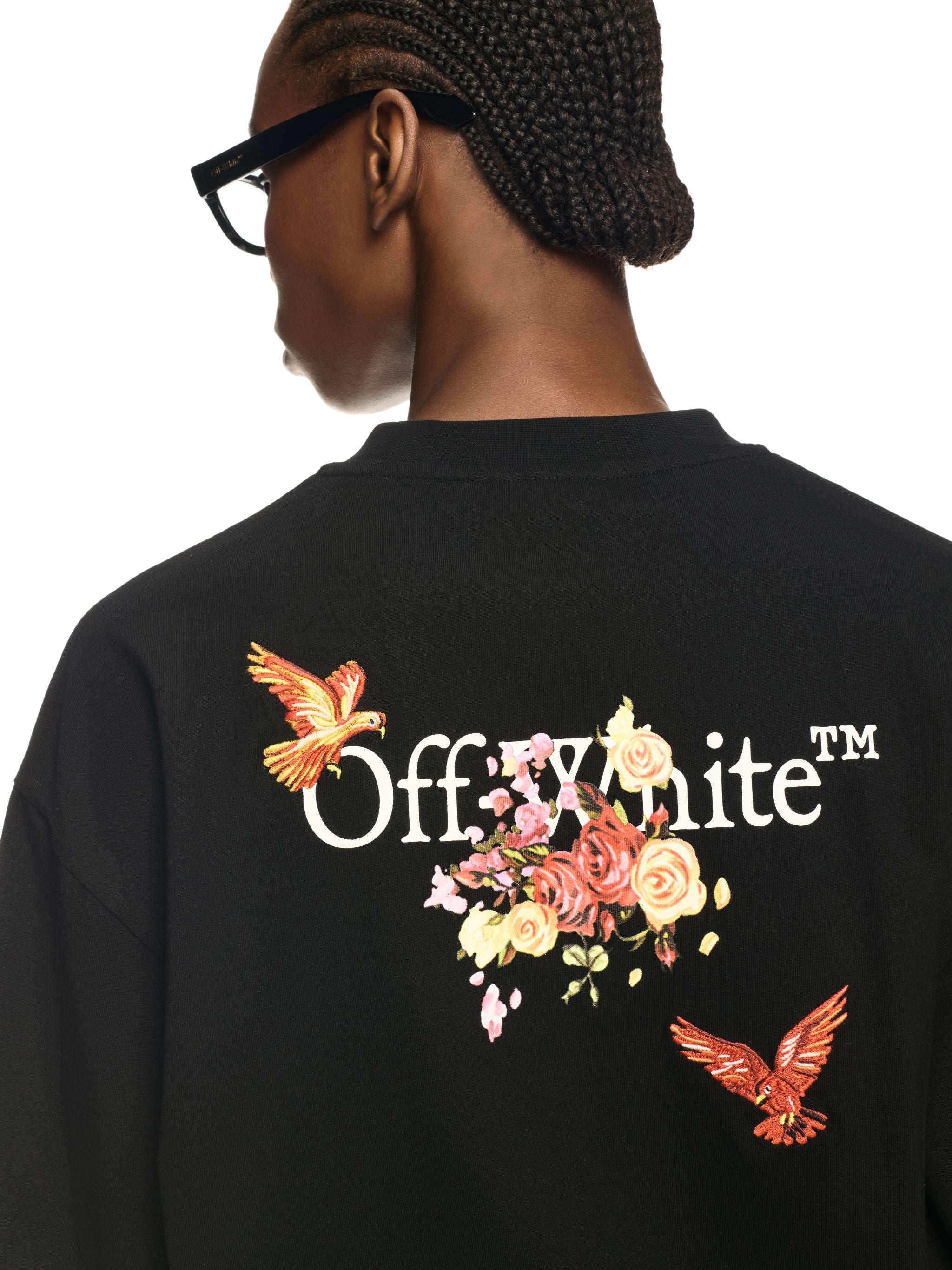 Off-White Fresco Bookish Skate Tee Black
