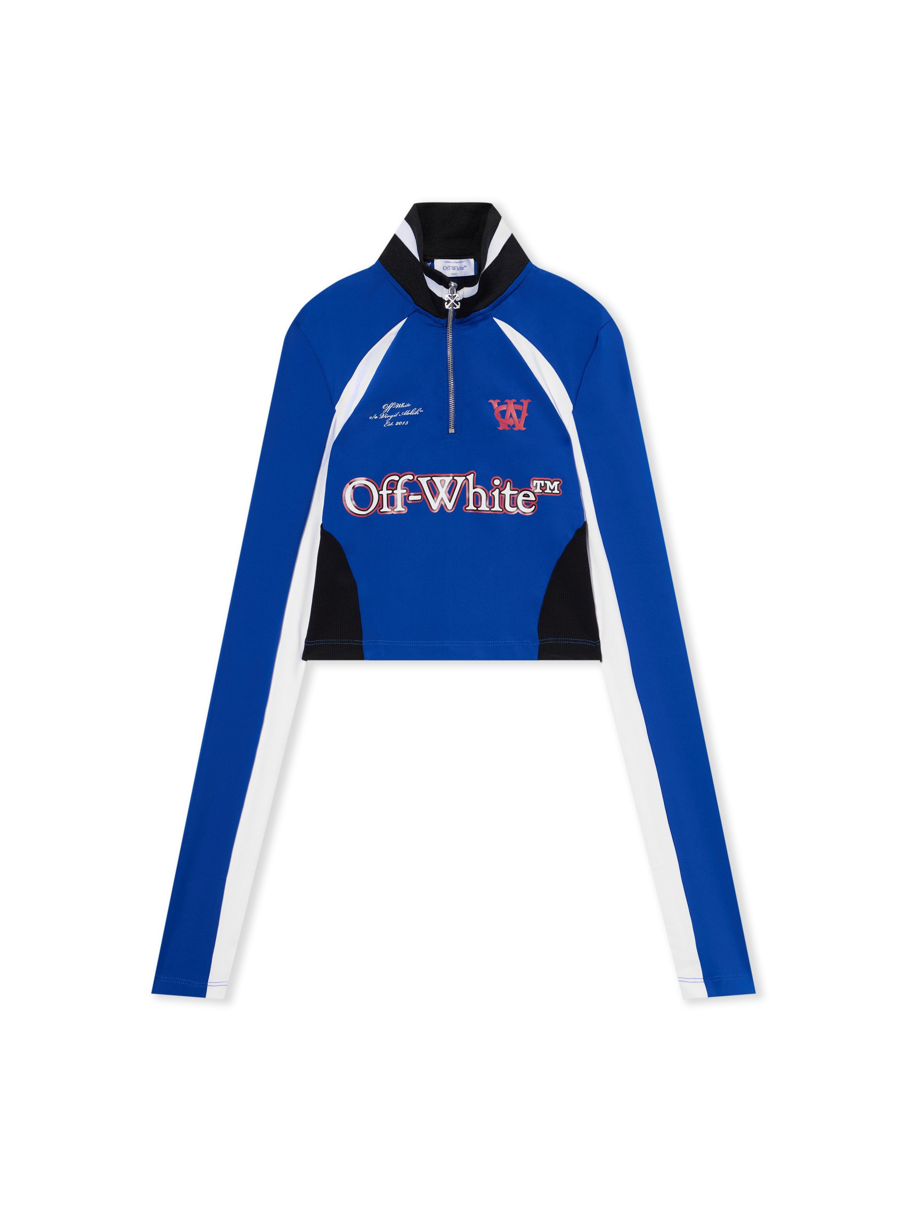 Off-White Tech Jer Serena Longsleeve Top Blue