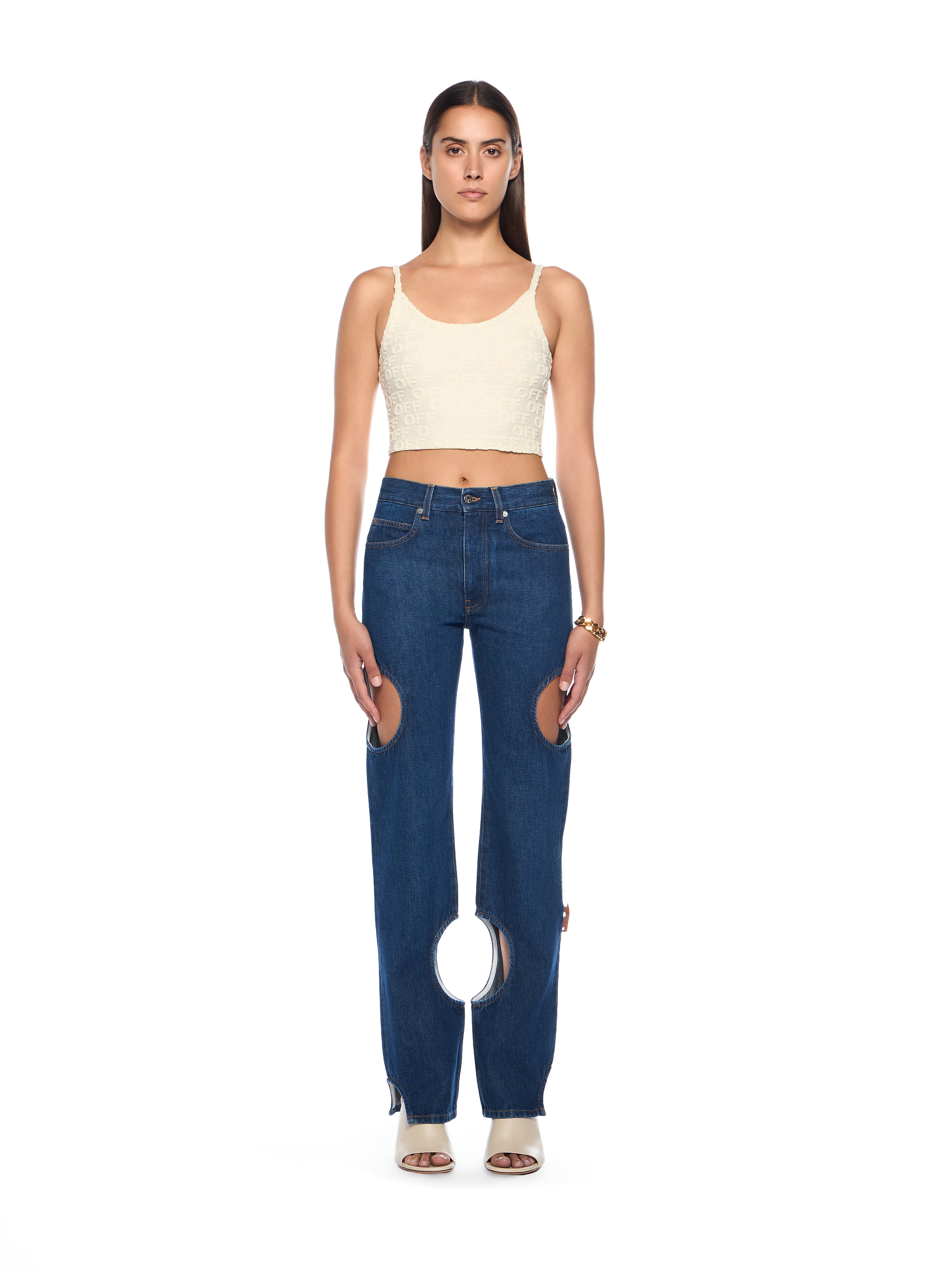 Off-White Monogram Terry Top None