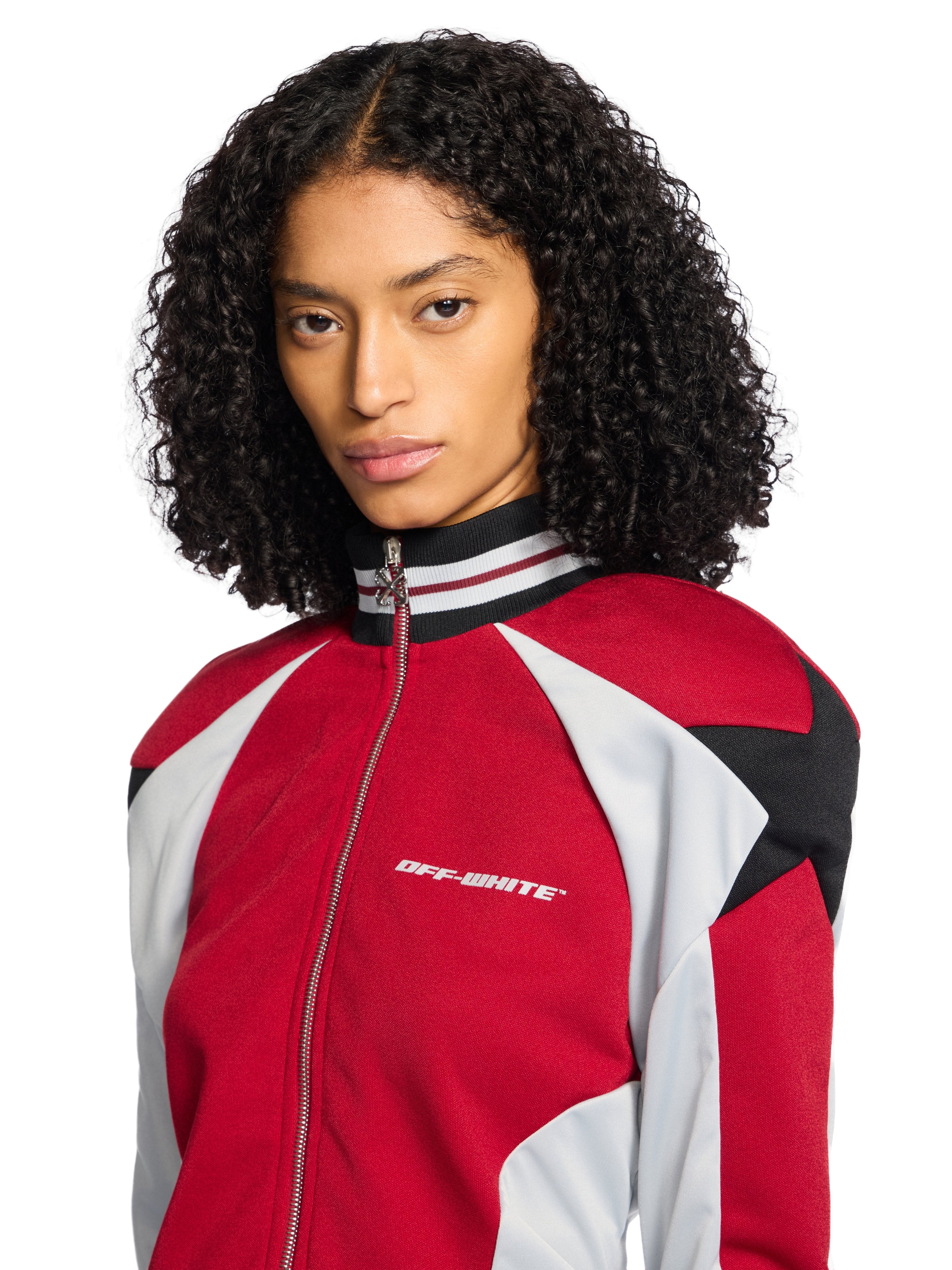 Off-White Track Star Jacket Red