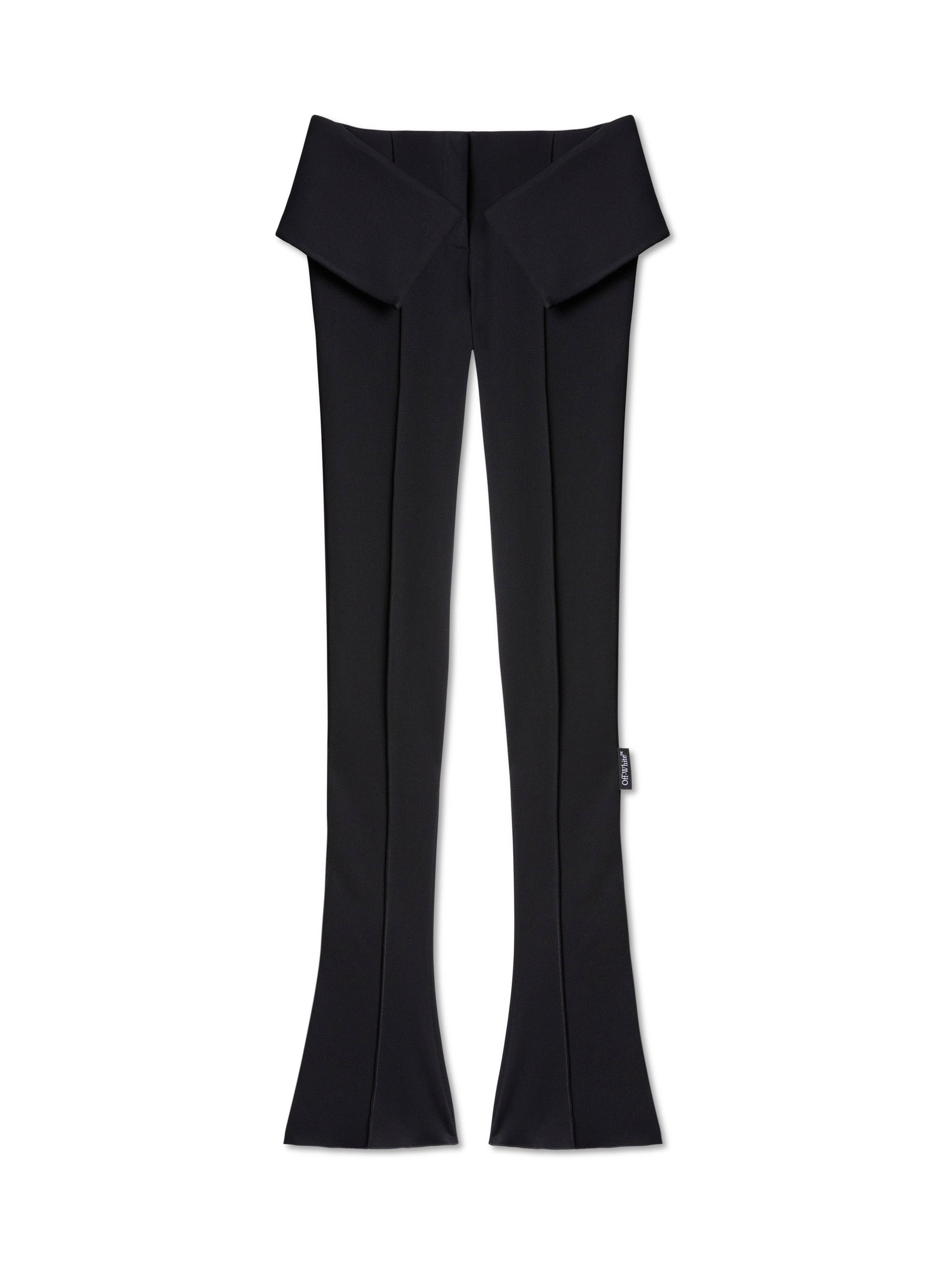 Off-White Heavy Jer Belt Slim Pant Black
