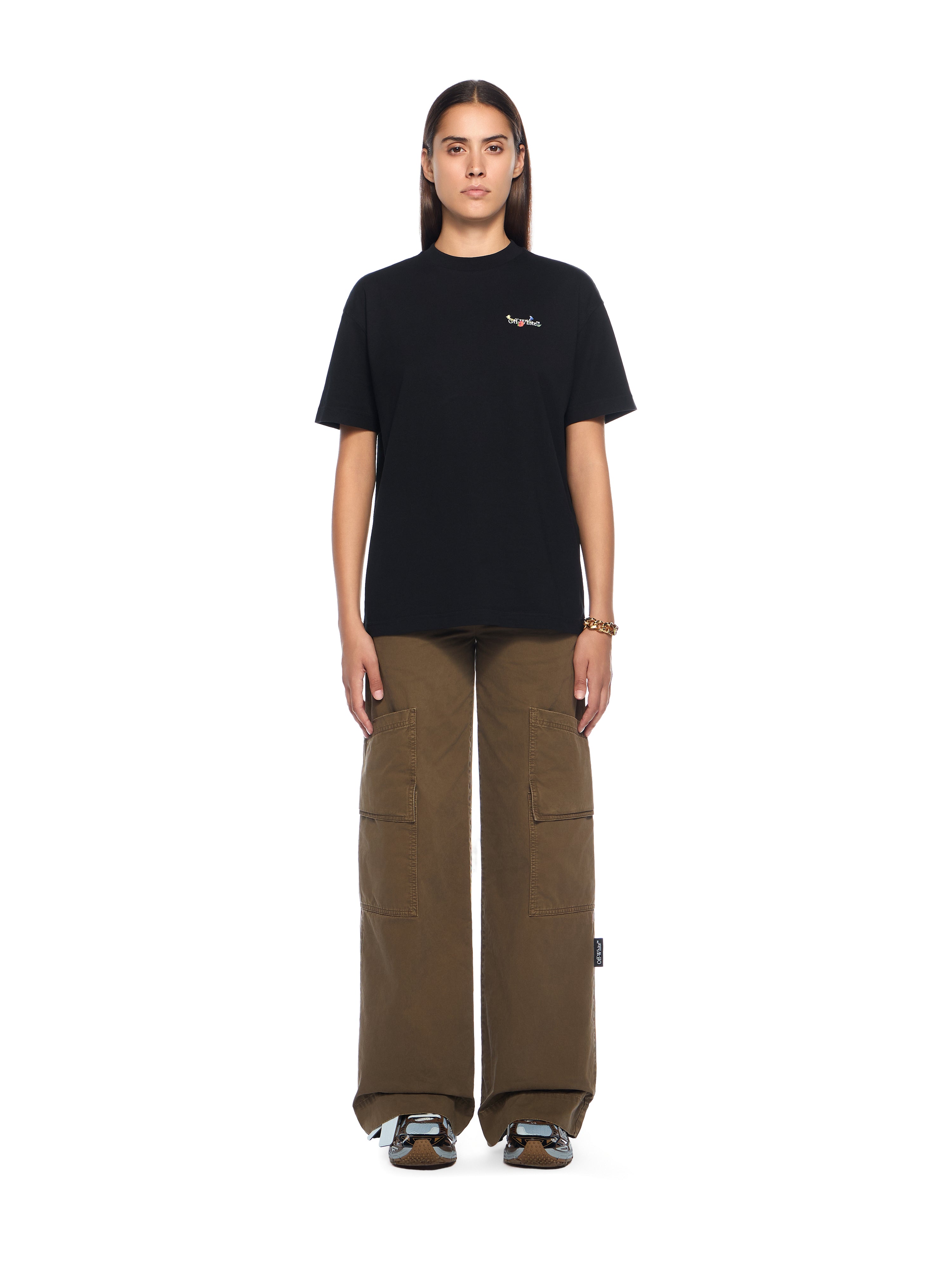 Off-White Garment Dyed Cargo Trousers None