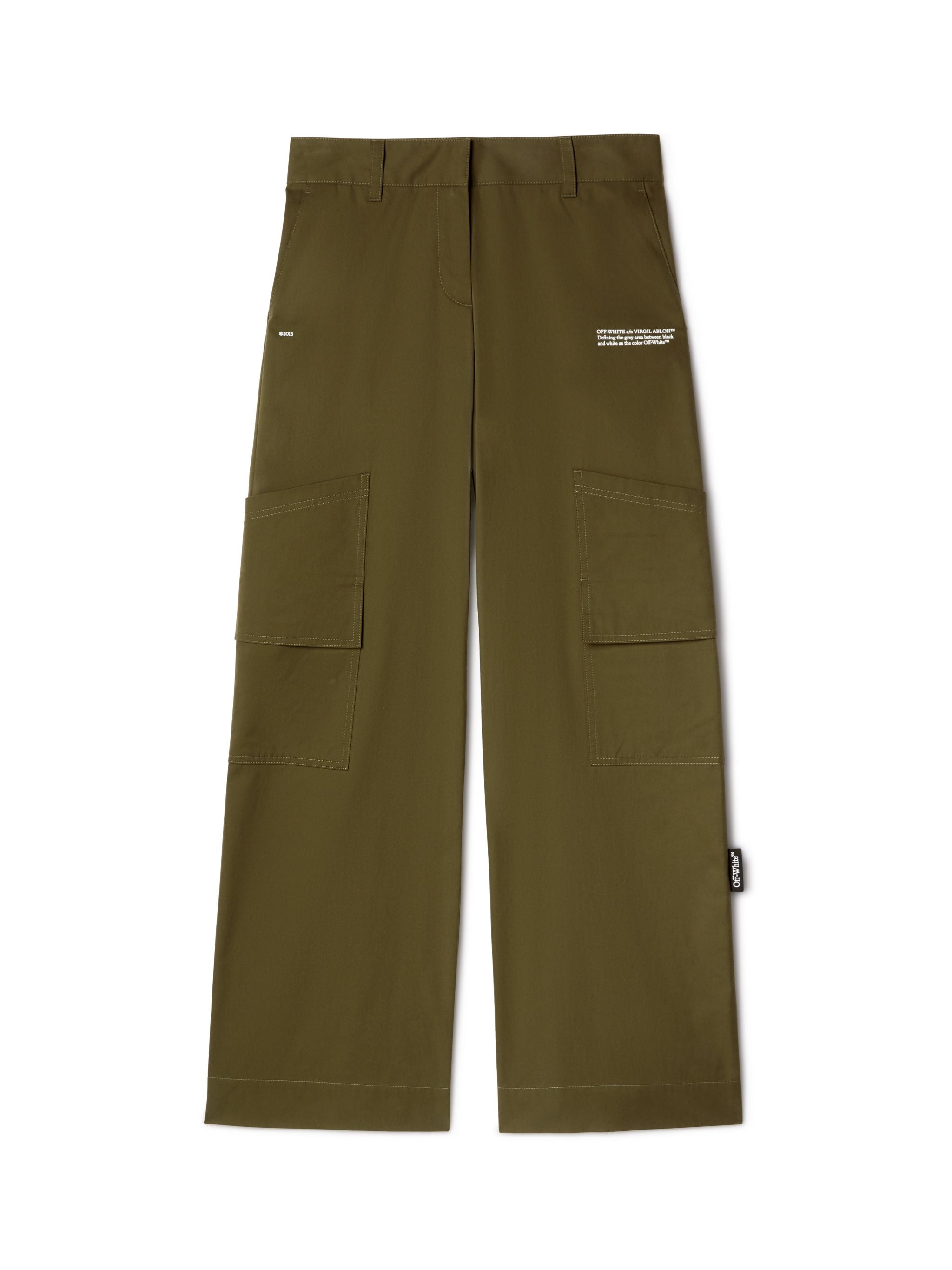 Off-White Co New Toybox Cargo Pants Green