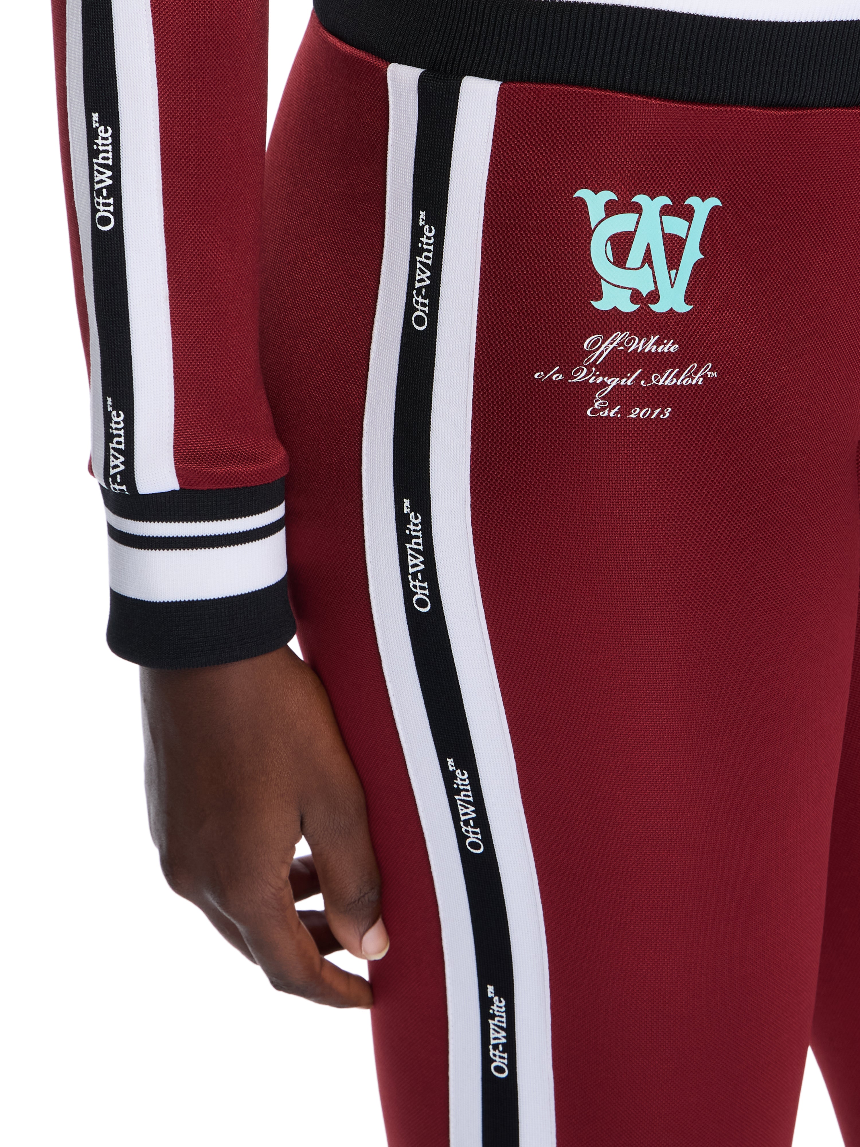 Off-White Track Serena Slim Pants Red