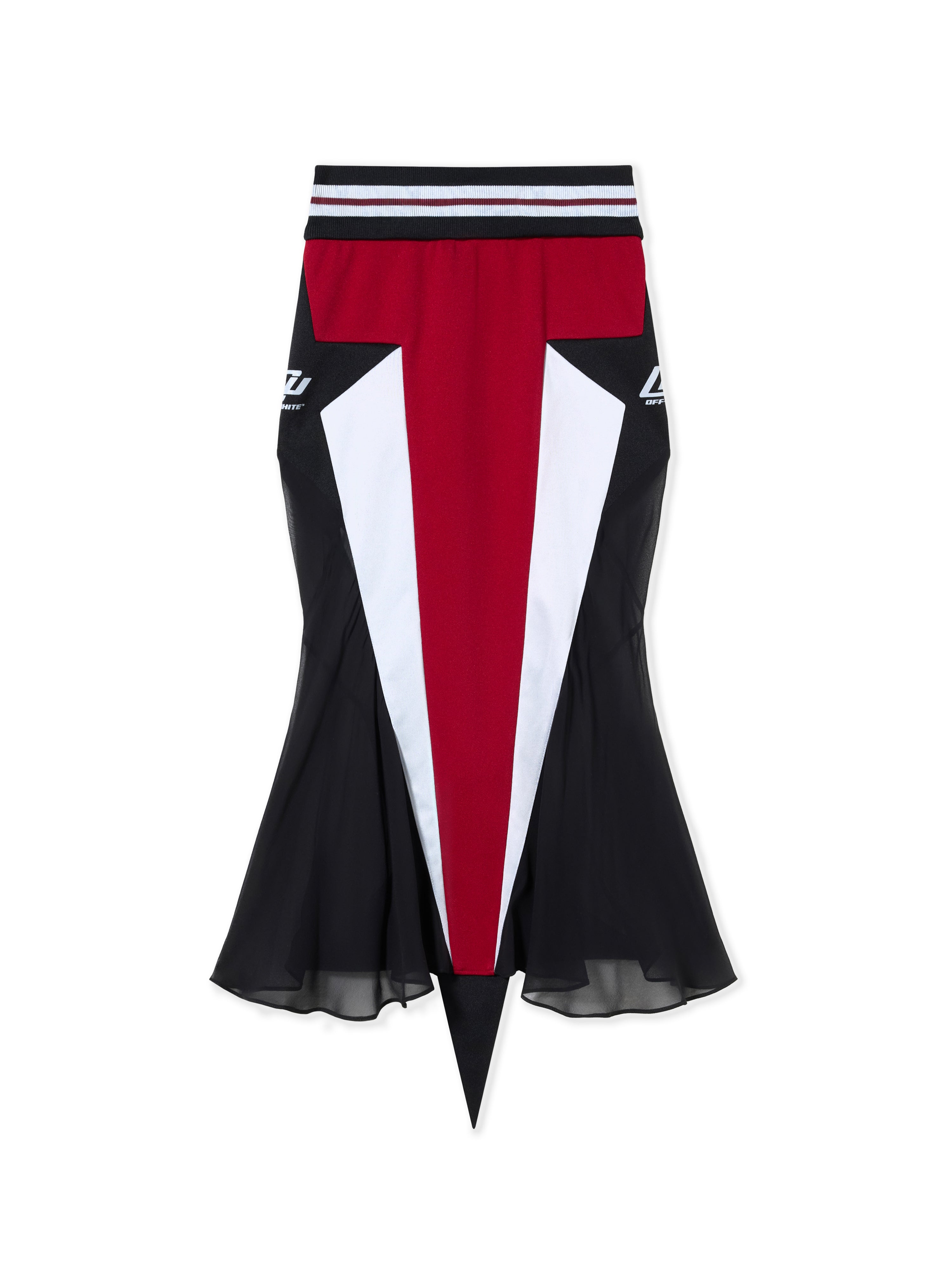 Off-White Track Star Skirt Red