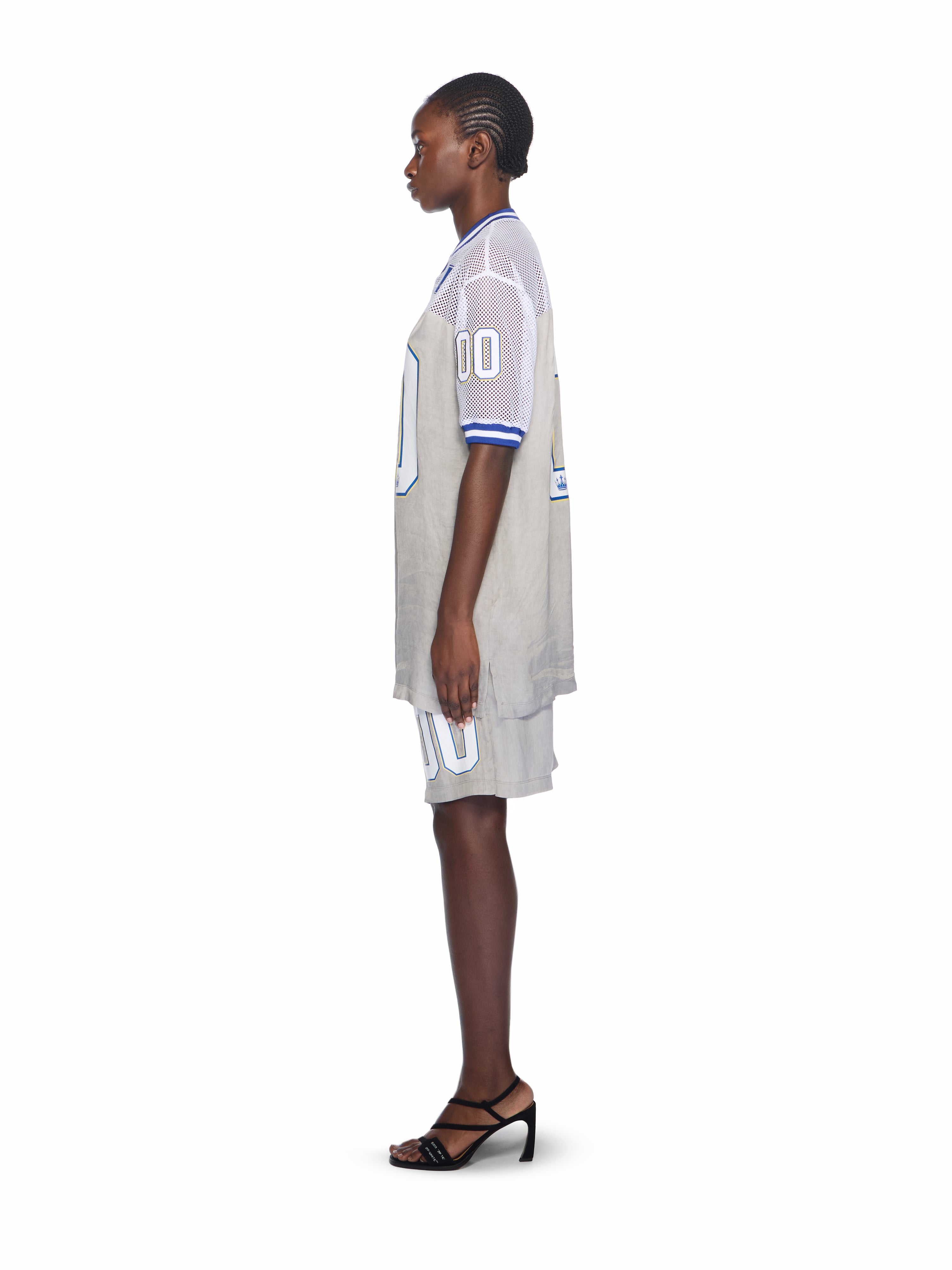 Off-White Dyed Vi Sat 00 Football Dress Grey