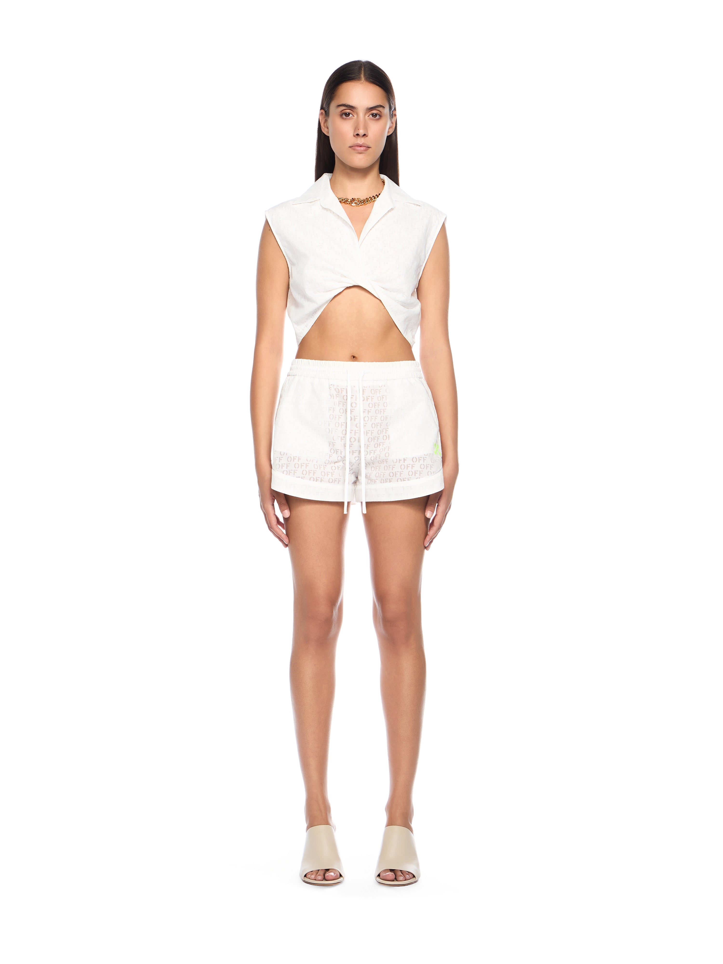 Off-White Off Stamp Sleeveless Shirt