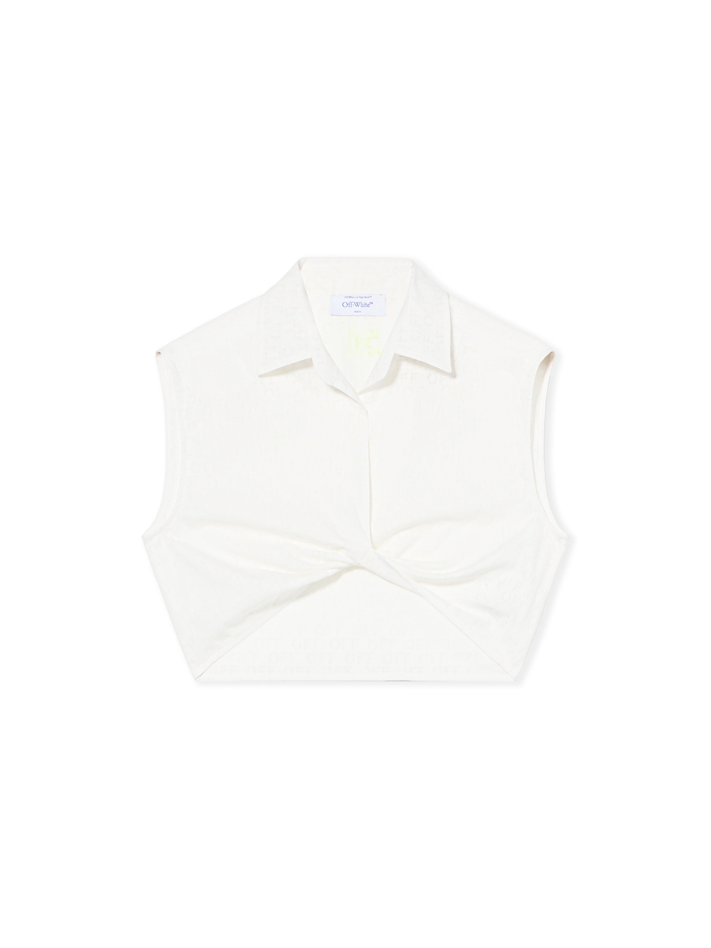 Off-White Off Stamp Sleeveless Shirt