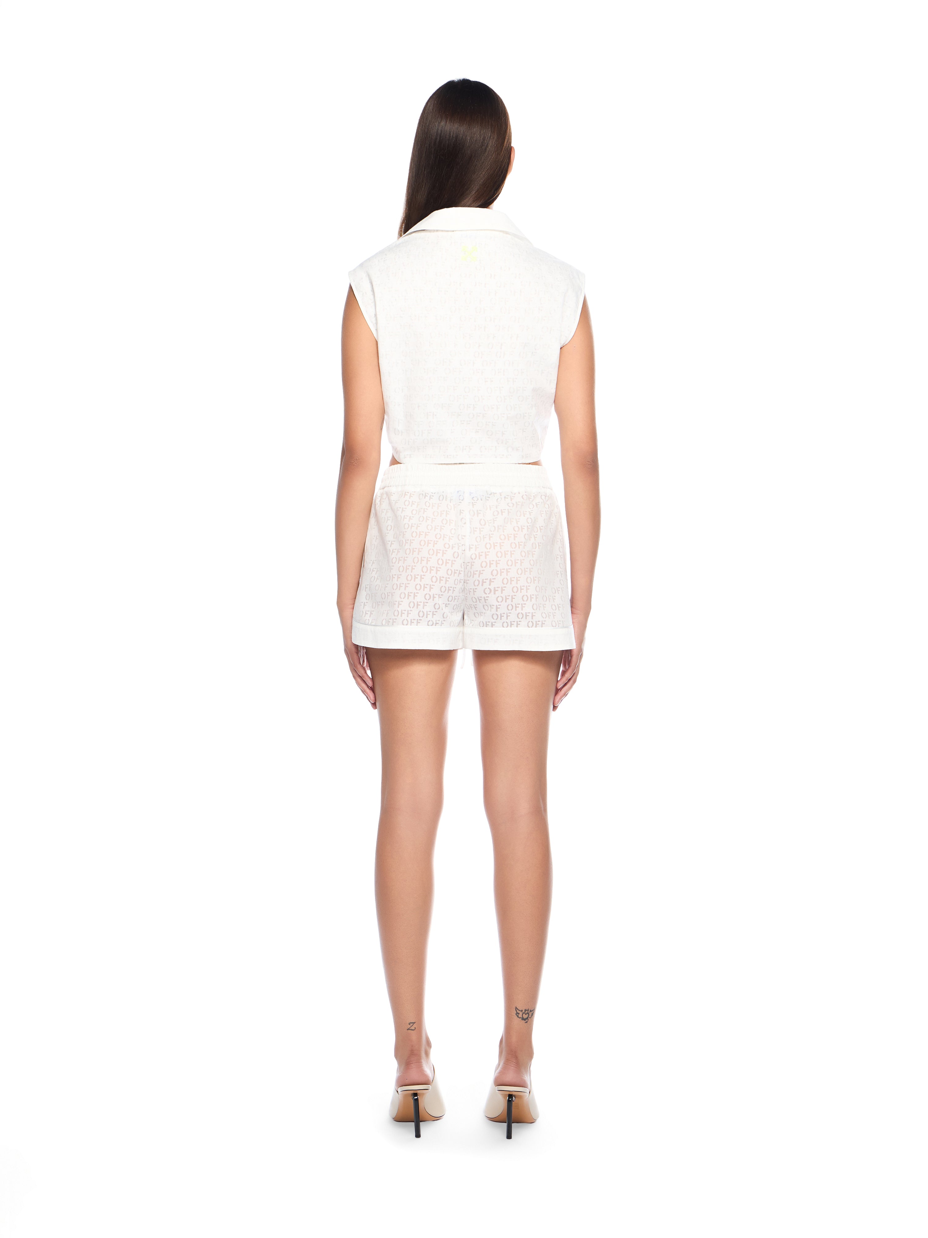 Off-White Off Stamp Sleeveless Shirt