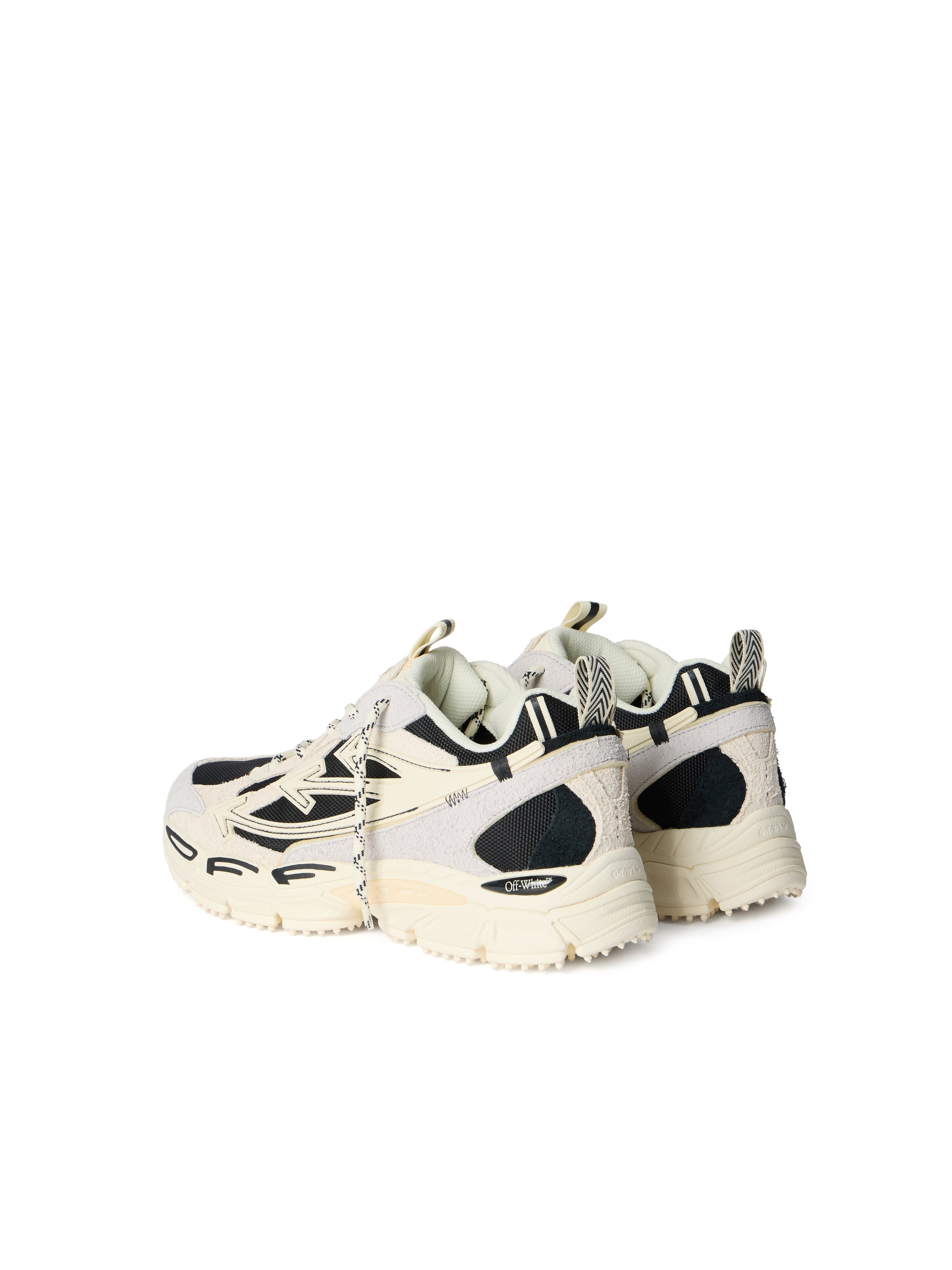 Off-White Be Right Back Suede Sneakers Womens White