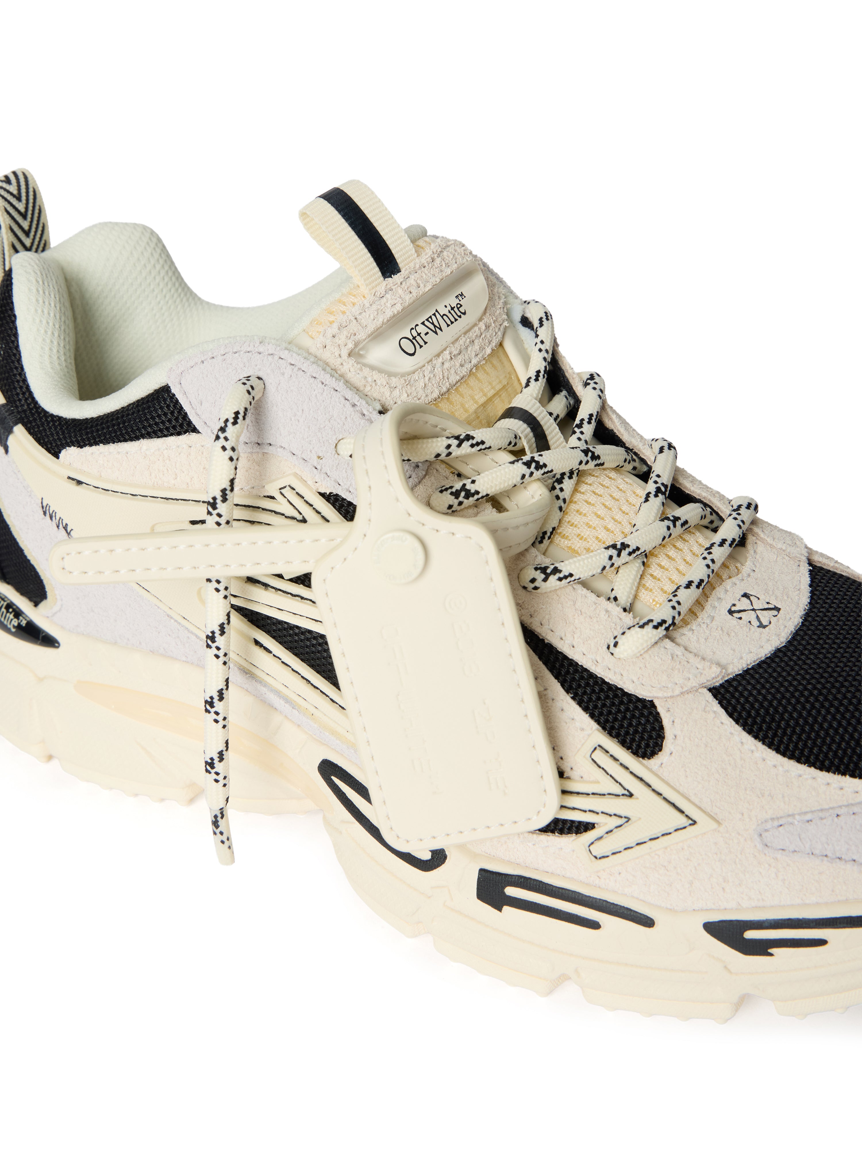 Off-White Be Right Back Suede Sneakers Womens White