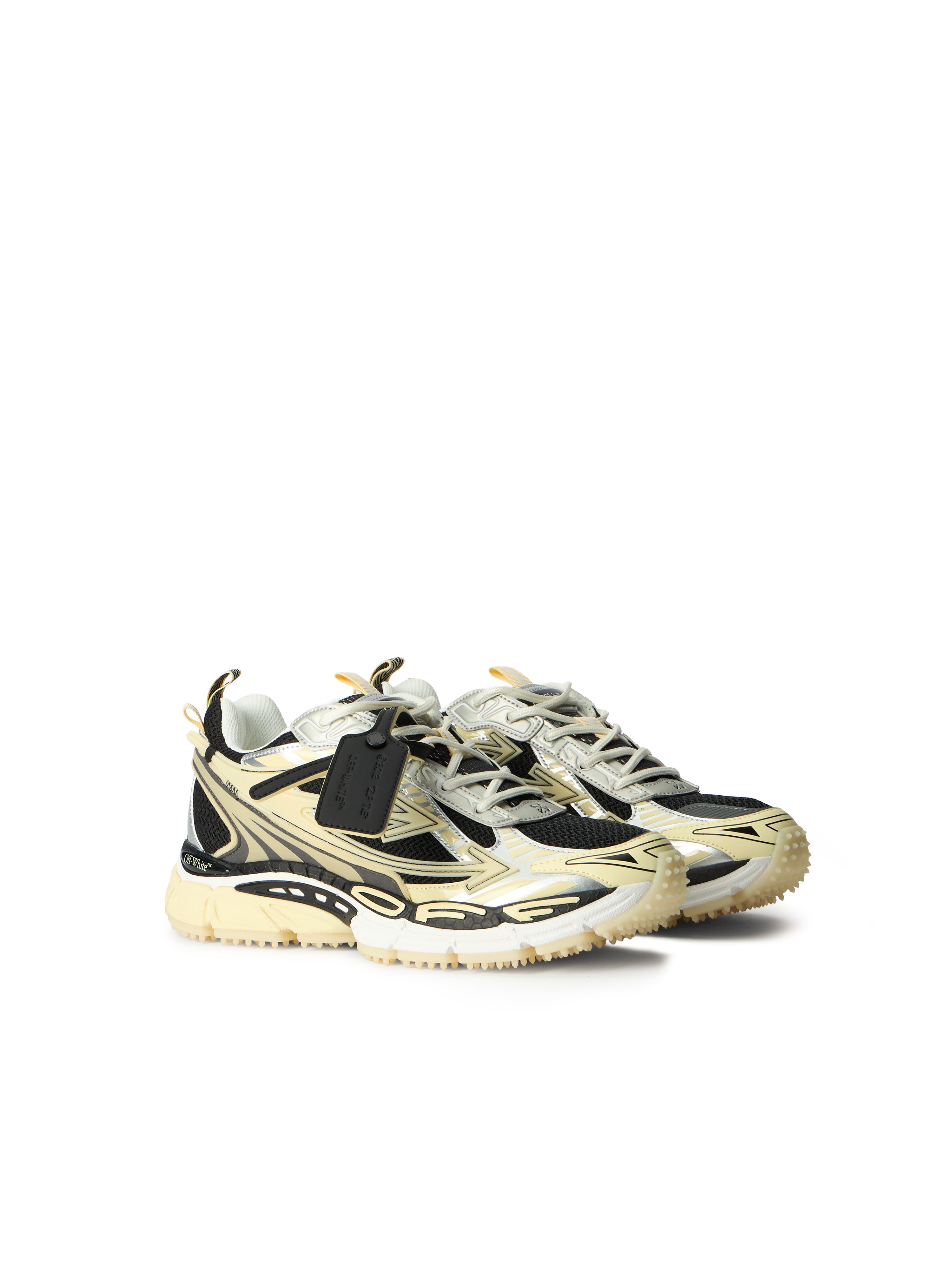 Off-White Be Right Back Glowinthedark Sneakers Womens Black