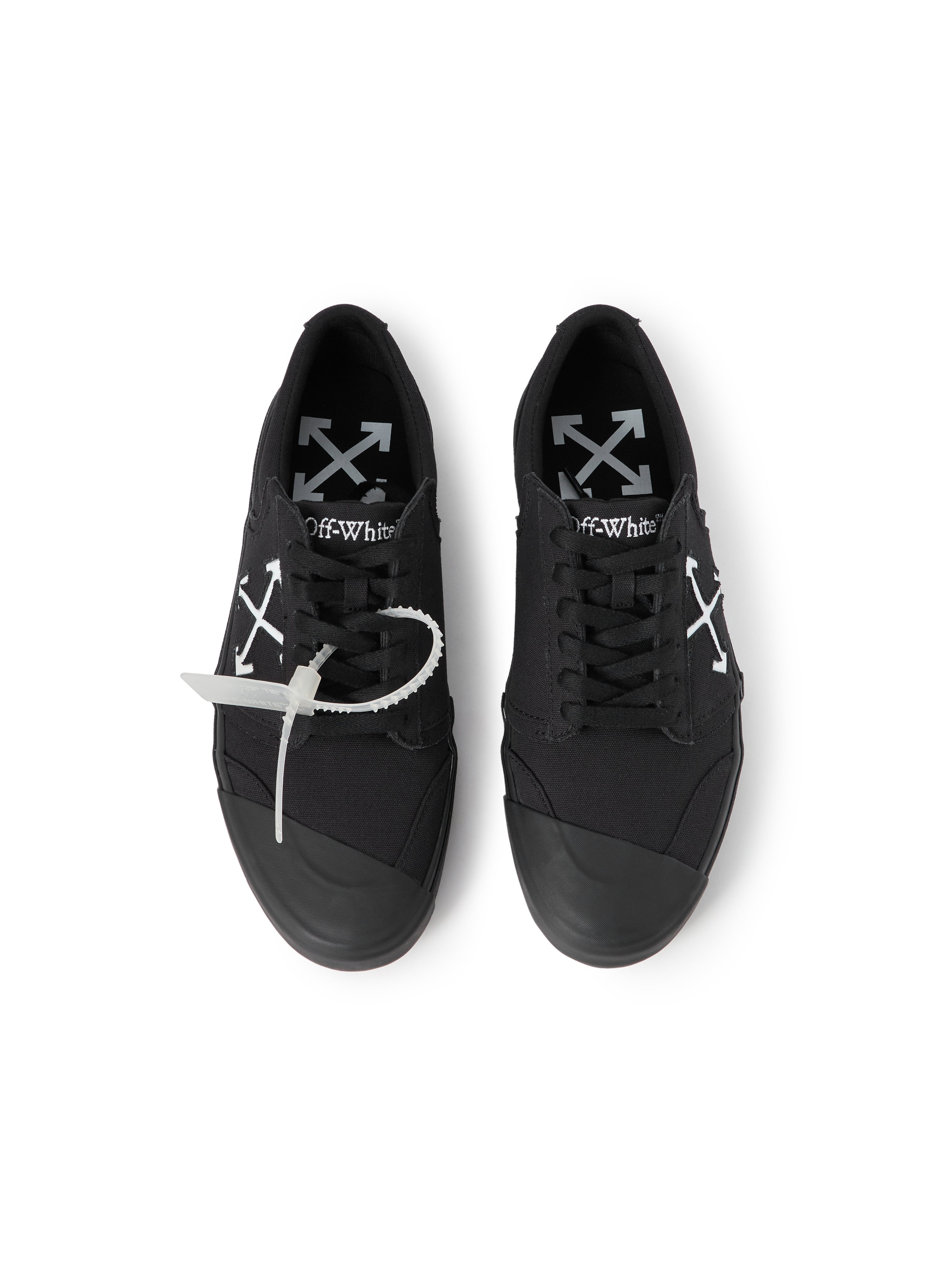 Off-White Vulcanized Undercut Sneakers Womens Black