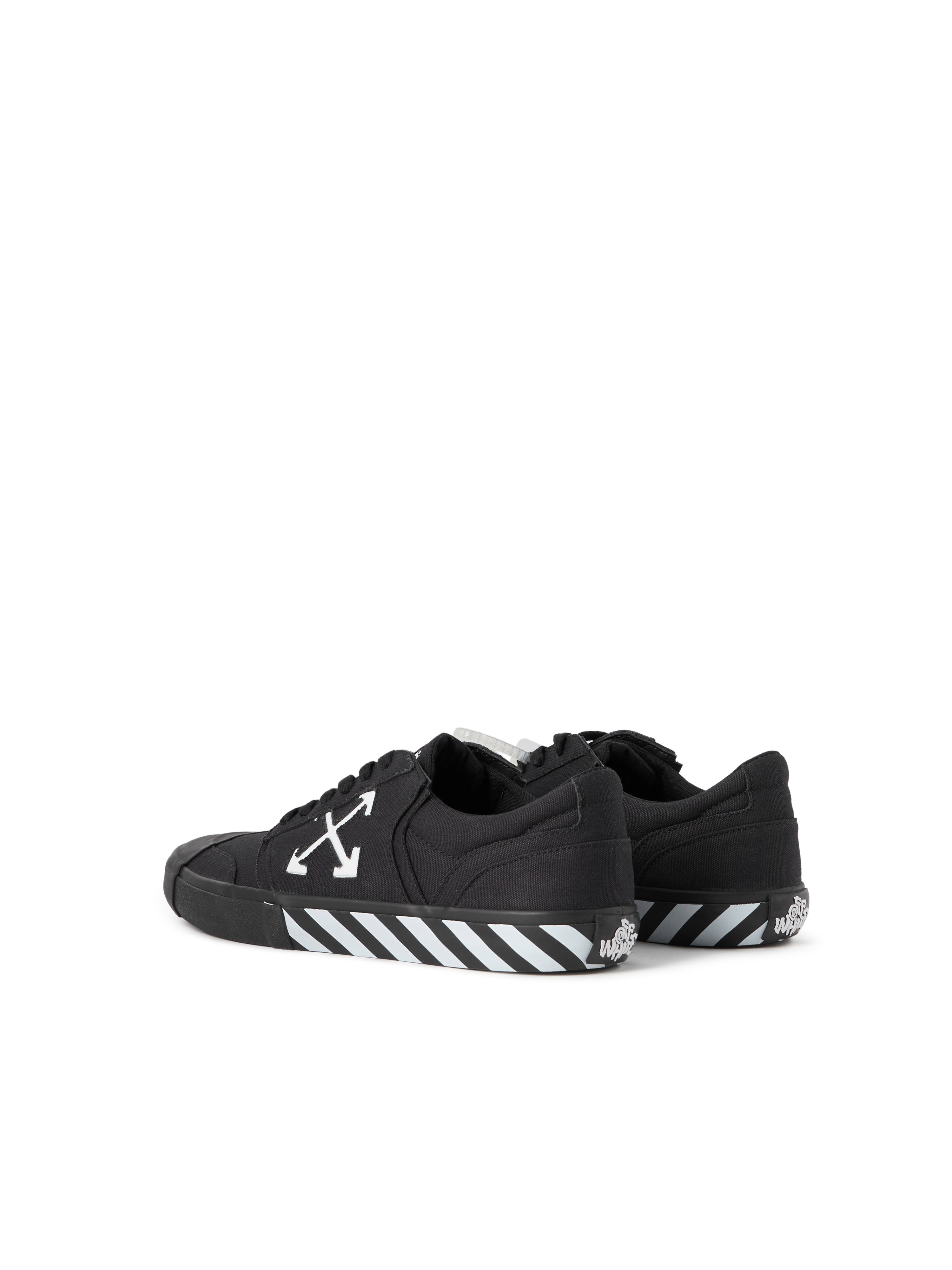 Off-White Vulcanized Undercut Sneakers Womens Black