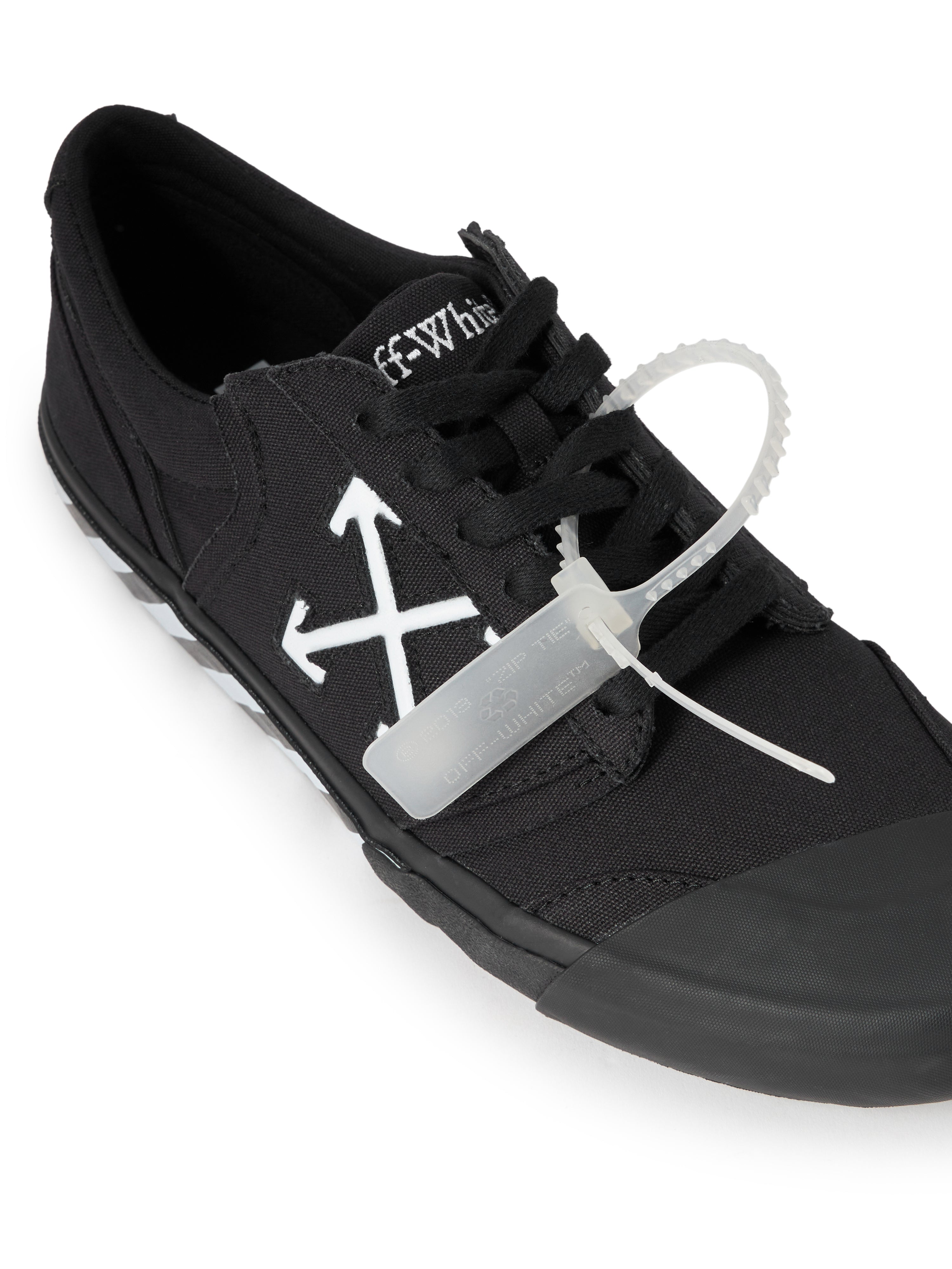 Off-White Vulcanized Undercut Sneakers Womens Black