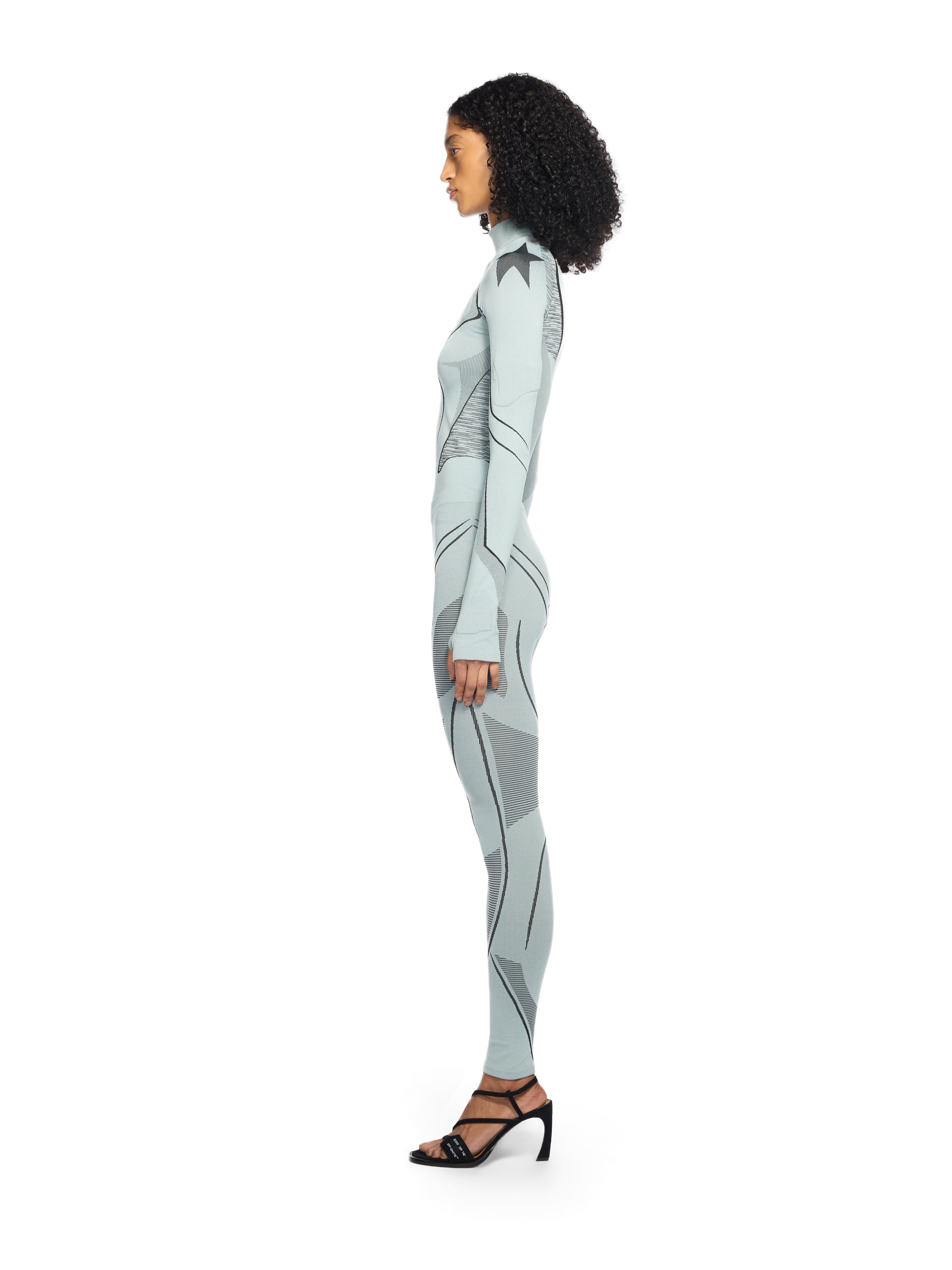 Off-White Seamless Race Pants Blue