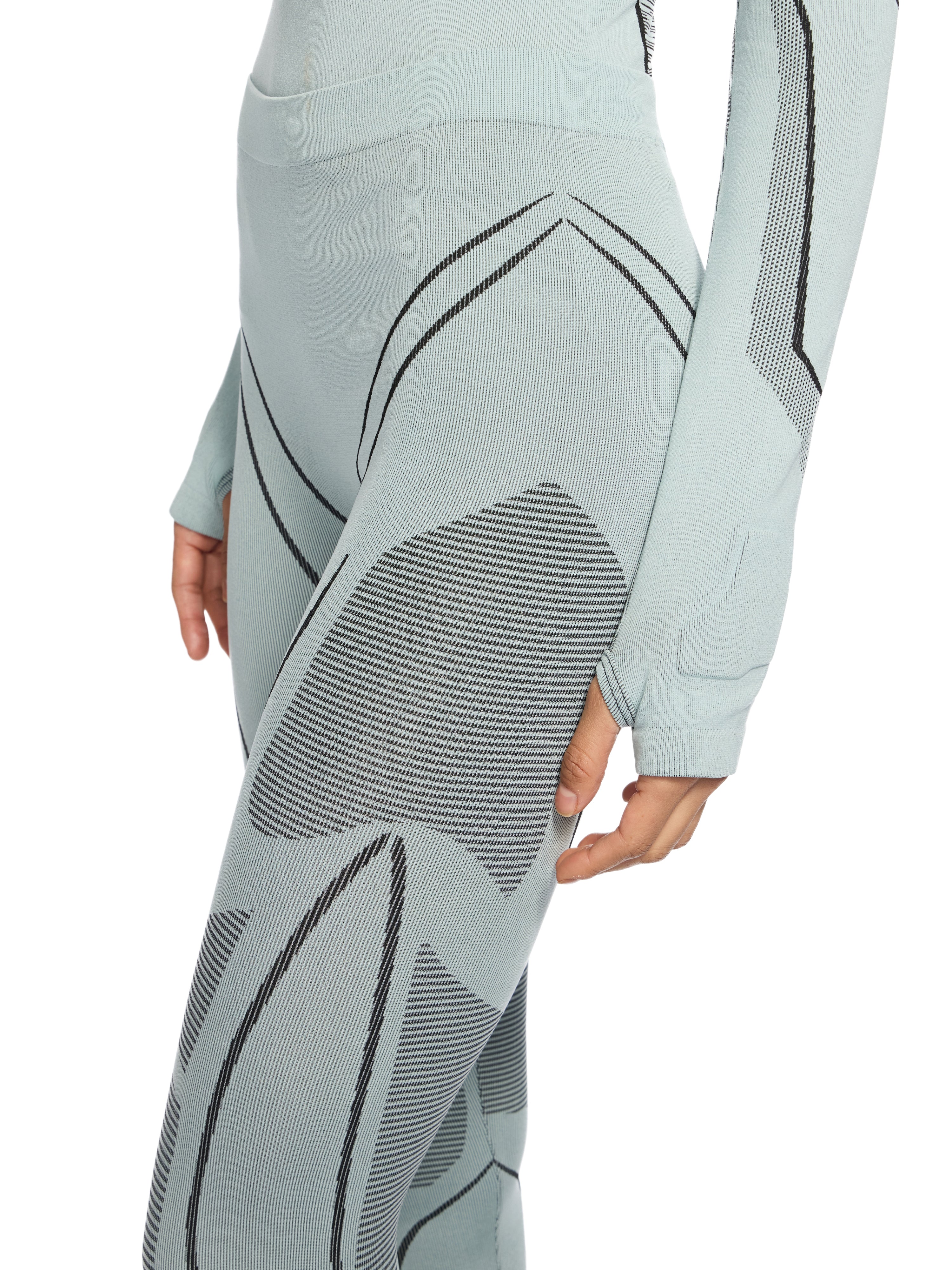 Off-White Seamless Race Pants Blue