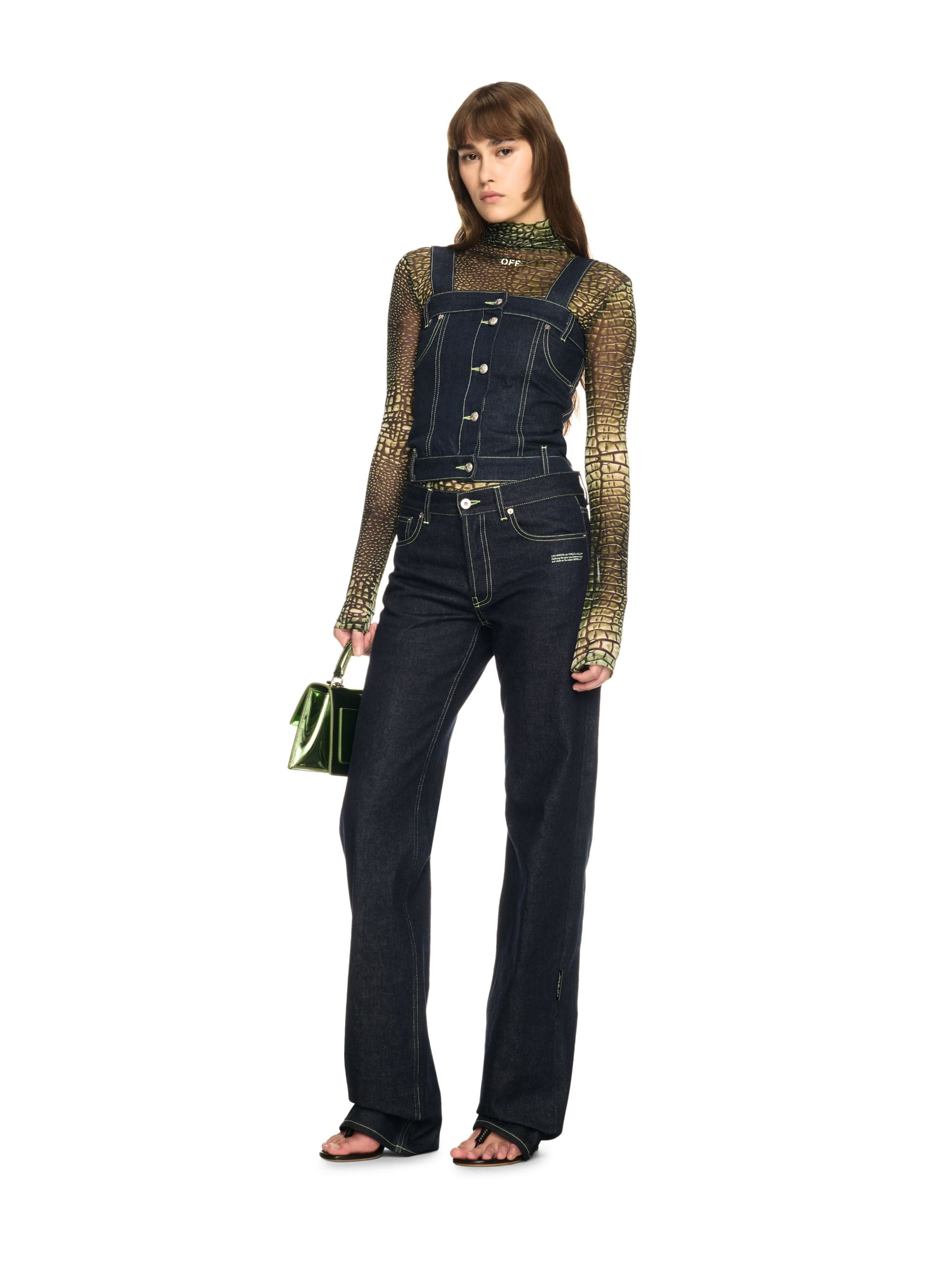 Off-White Denim Susy 5Pkt Pants Blue Neutrals