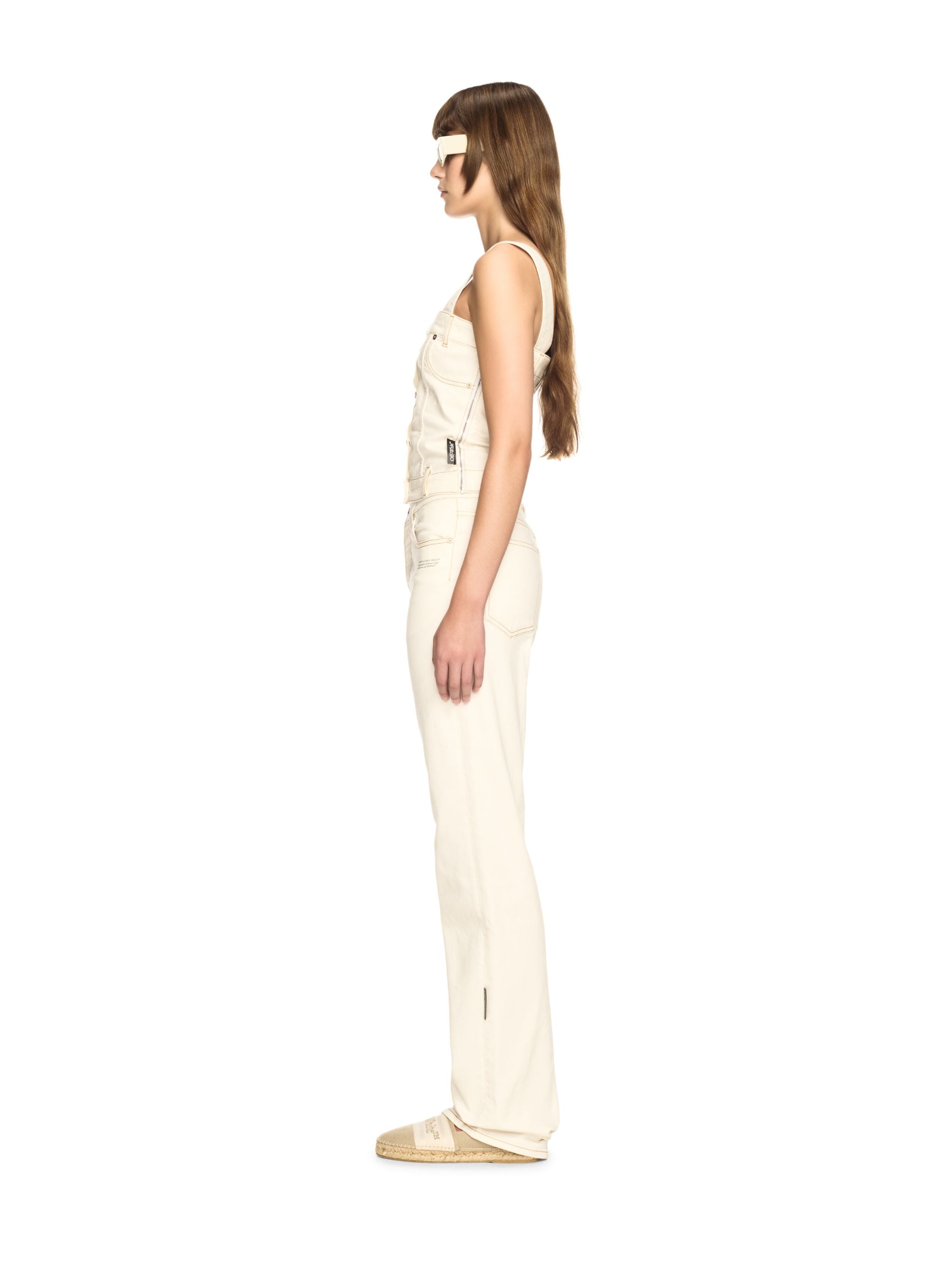 Off-White Denim Susy 5Pkt Pants Blue Neutrals