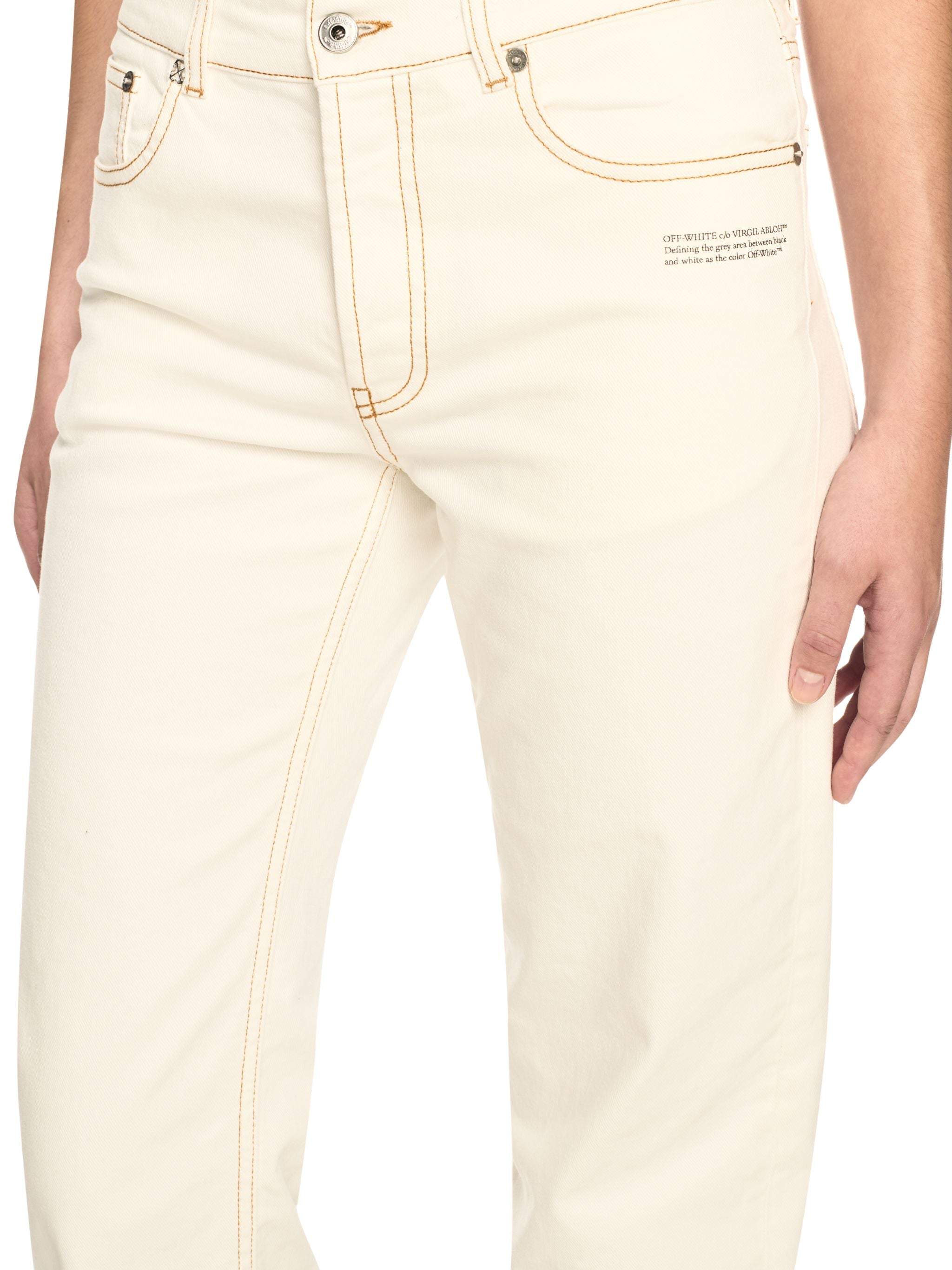 Off-White Denim Susy 5Pkt Pants Blue Neutrals