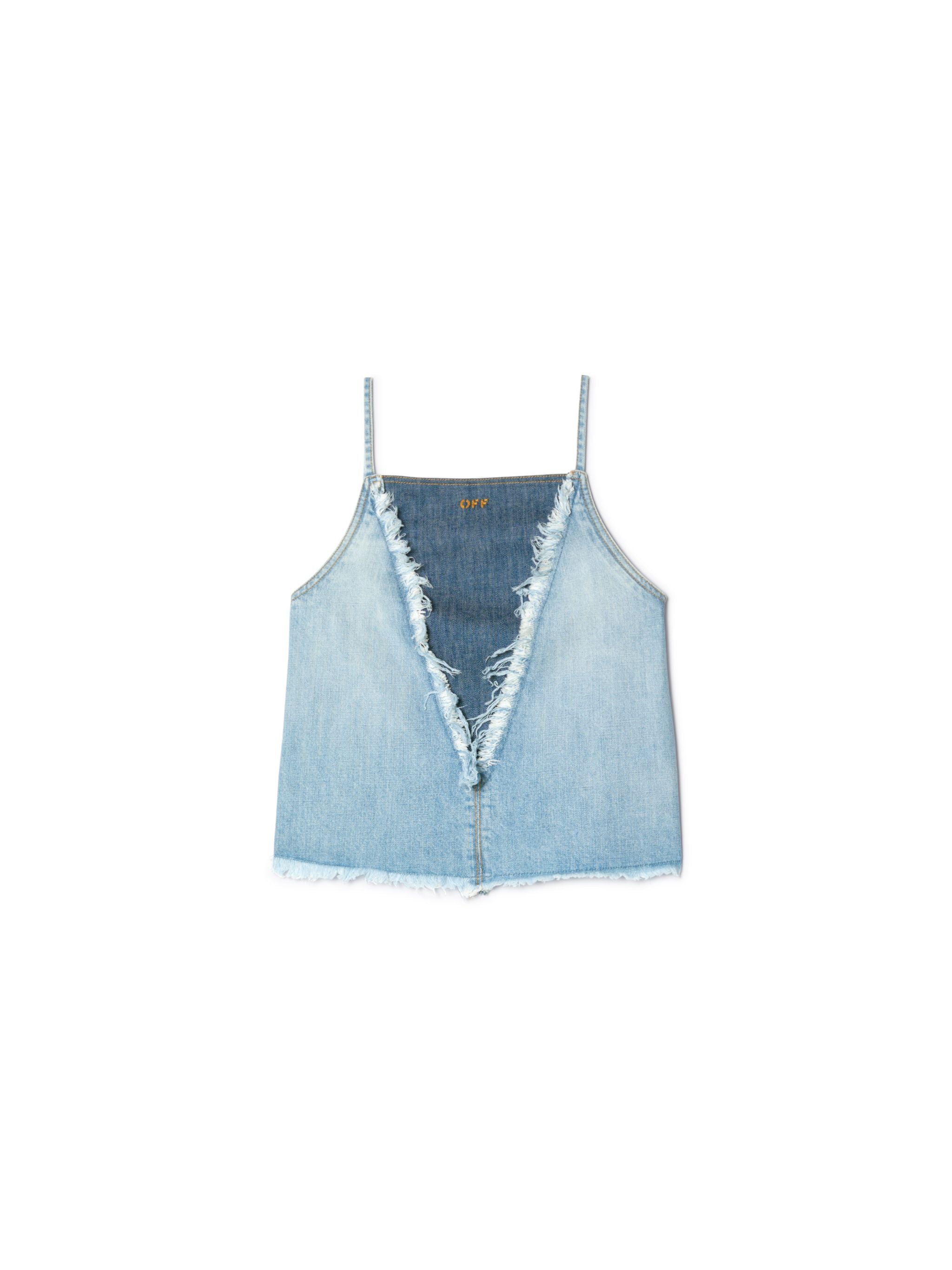 Off-White Denim Doll Top Blue