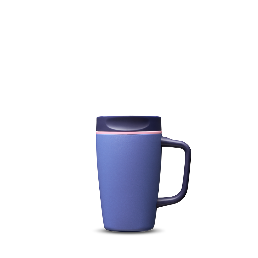 Owala Smoothsip Slider With Handle Blue Jay