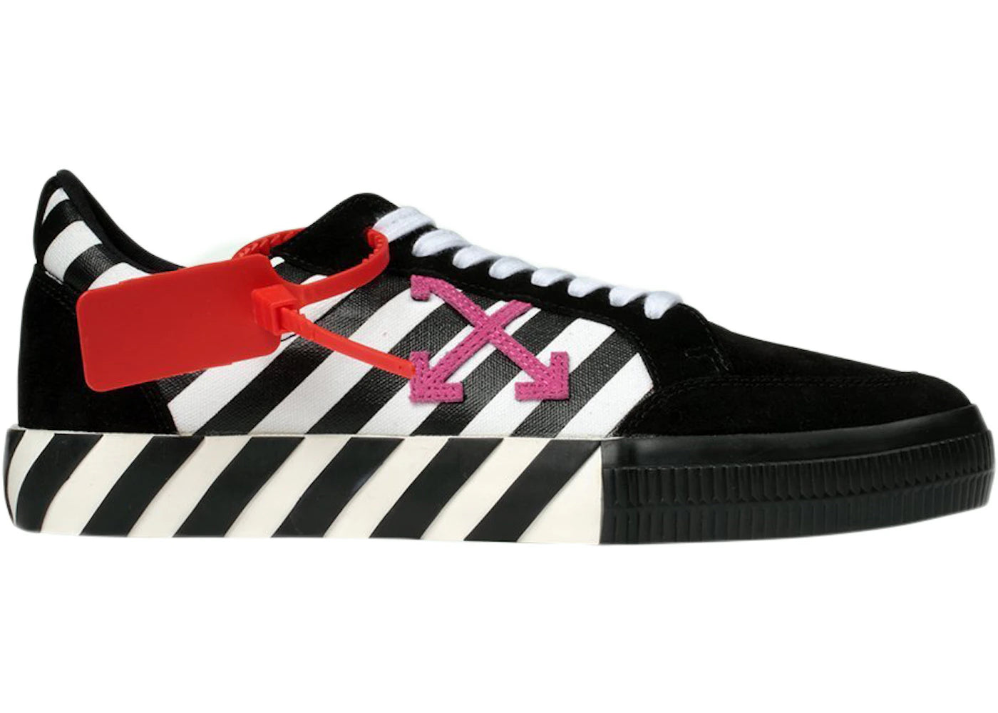Off-White Arrows Vulc Low Stripe Violet Ss20 (Women'S)