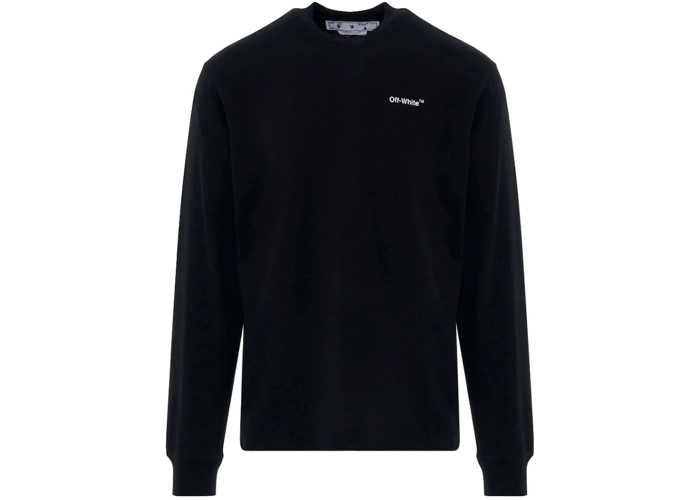 off-white caravaggio arrow skate l/s tee black