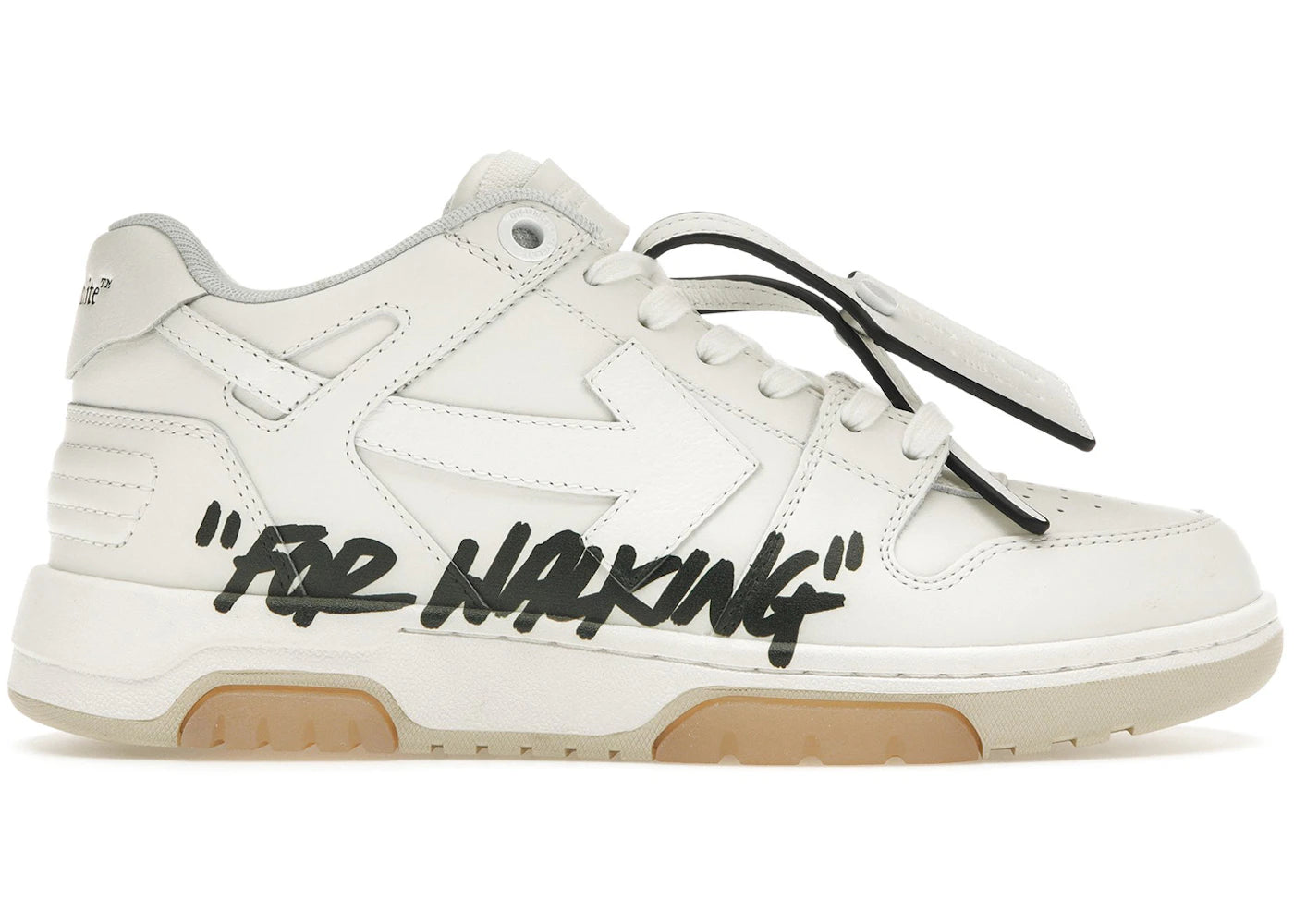Off-White Out Of Office ''For Walking'' White Black (Women'S)
