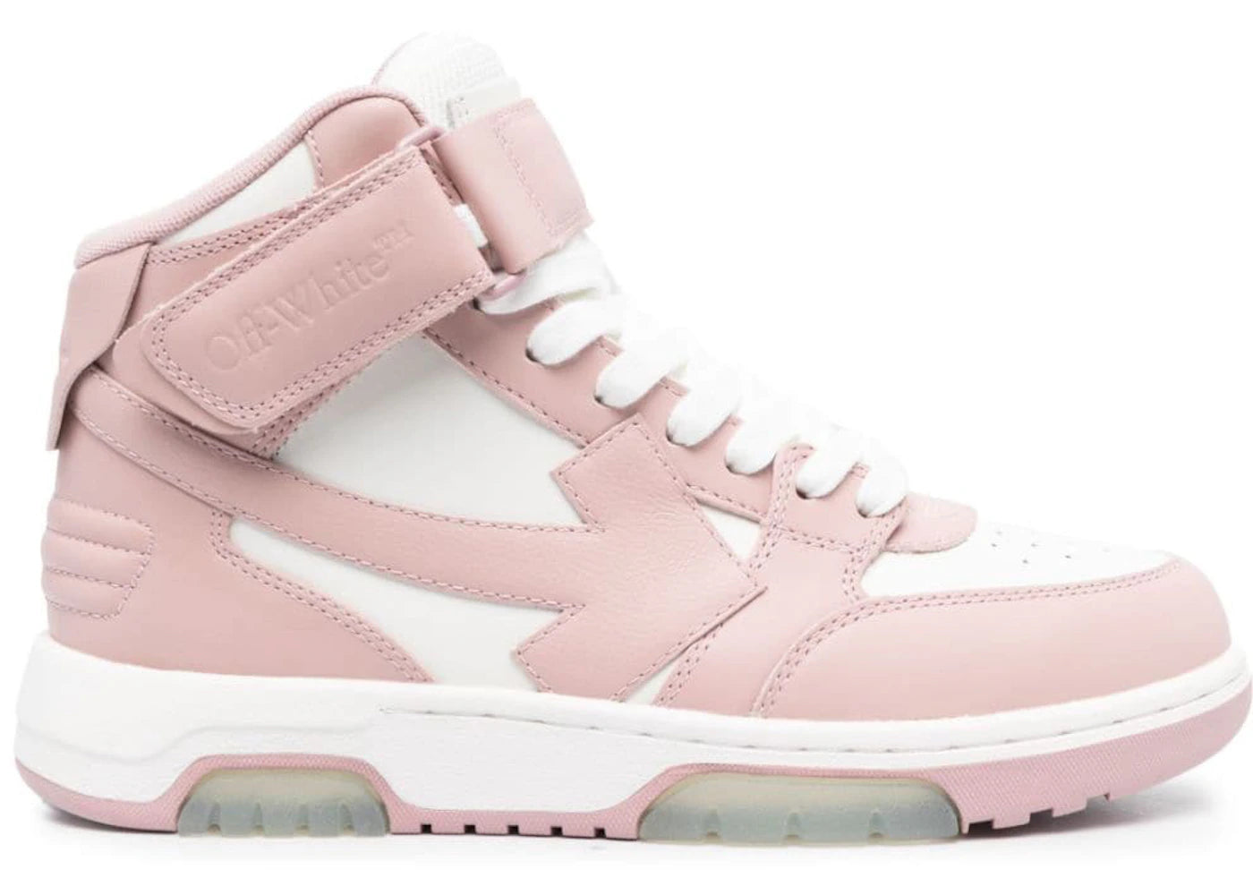 Off-White Out Of Office Mid Top White Pink (Women'S)