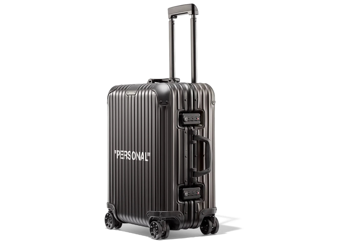 Off-White Rimowa Personal Belongings 49L Case Black